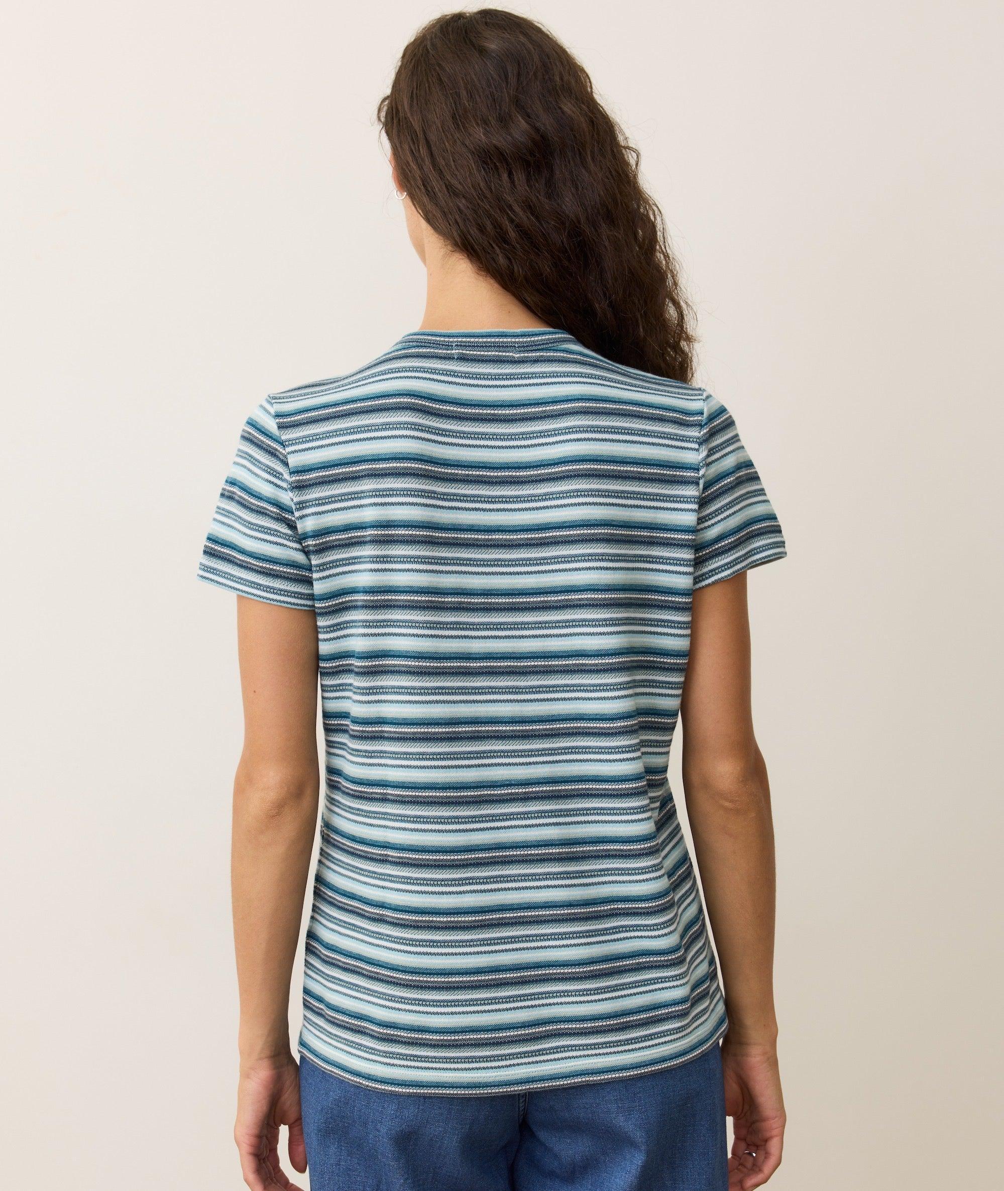 Jacquard Stripe Tee Product Image