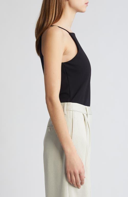 RAG & BONE Irina Square Neck Tank Top In Black Product Image