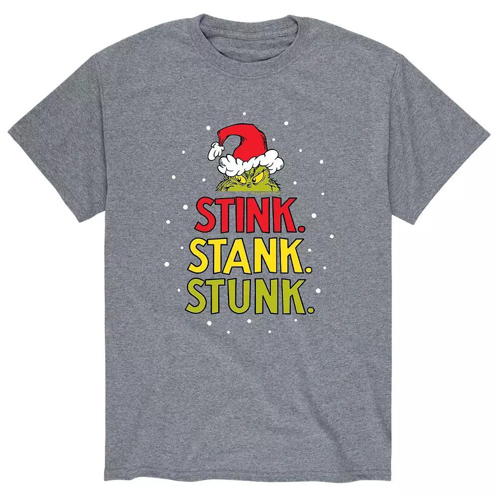 Men's Dr. Seuss The Grinch "Stink Stank Stunk" Tee,  Product Image