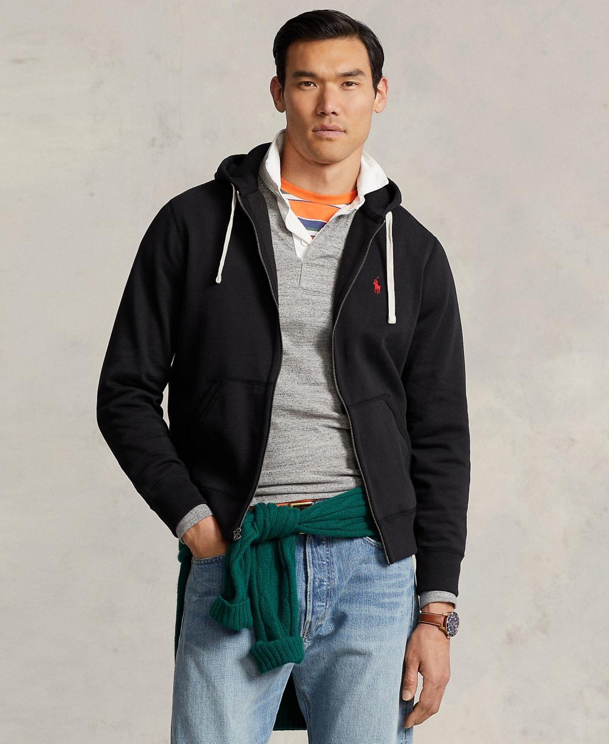 Polo Ralph Lauren Classic Solid Full Front Zip Fleece Hoodie Product Image