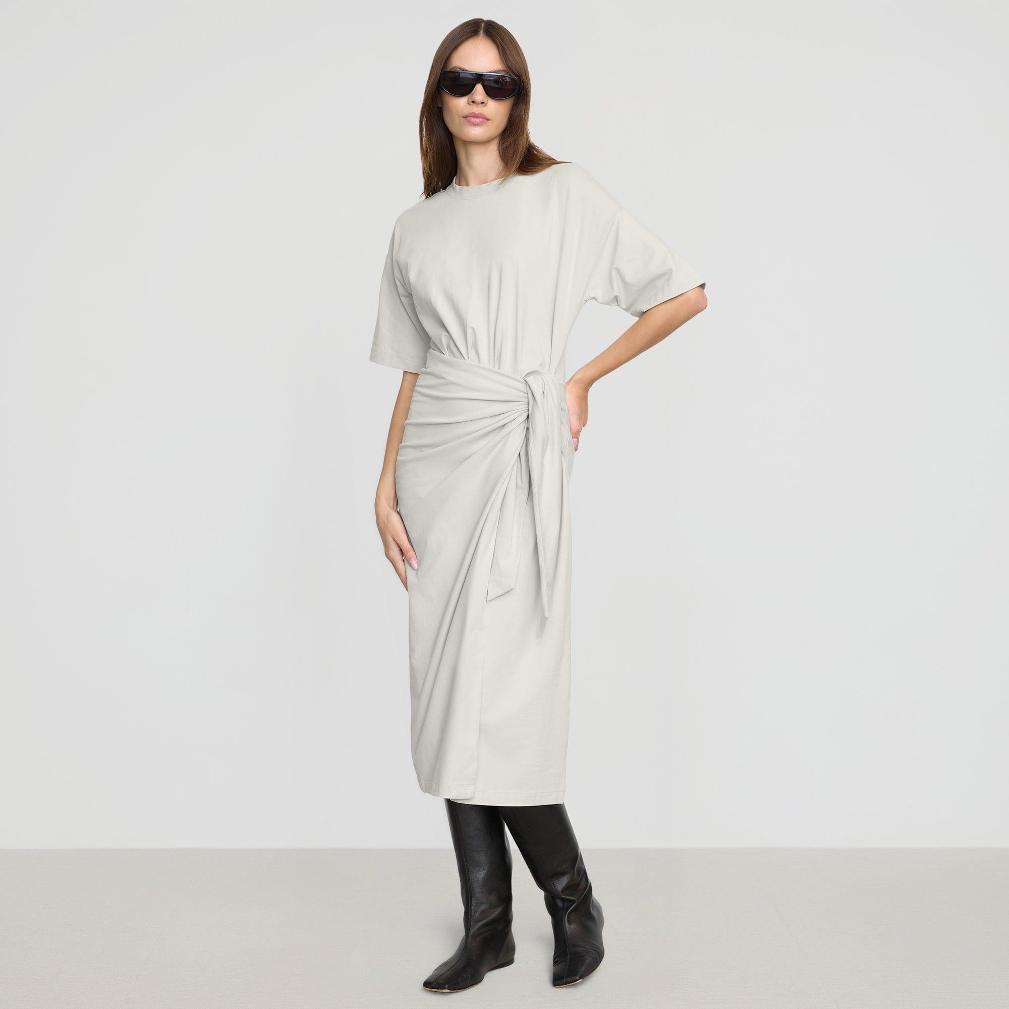 Noa Organic Cotton T-Shirt Wrap Dress Product Image