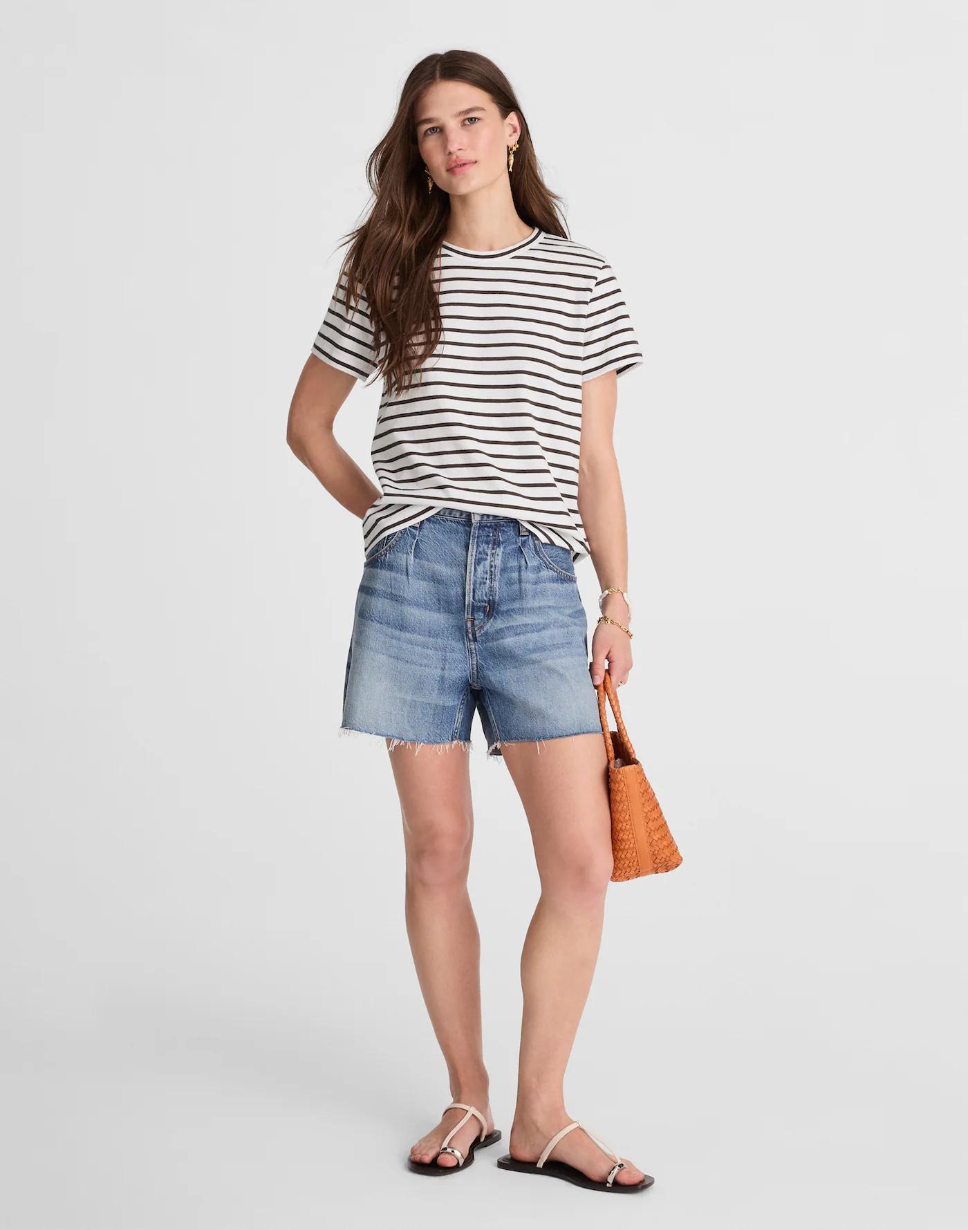 The Perfect Crewneck Tee in Cotton Product Image