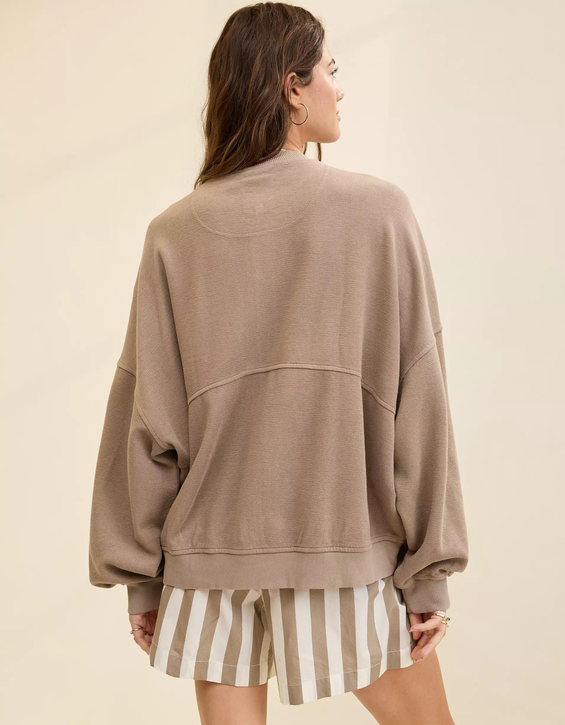 Aerie Full Zip Sweatshirt Women's Product Image