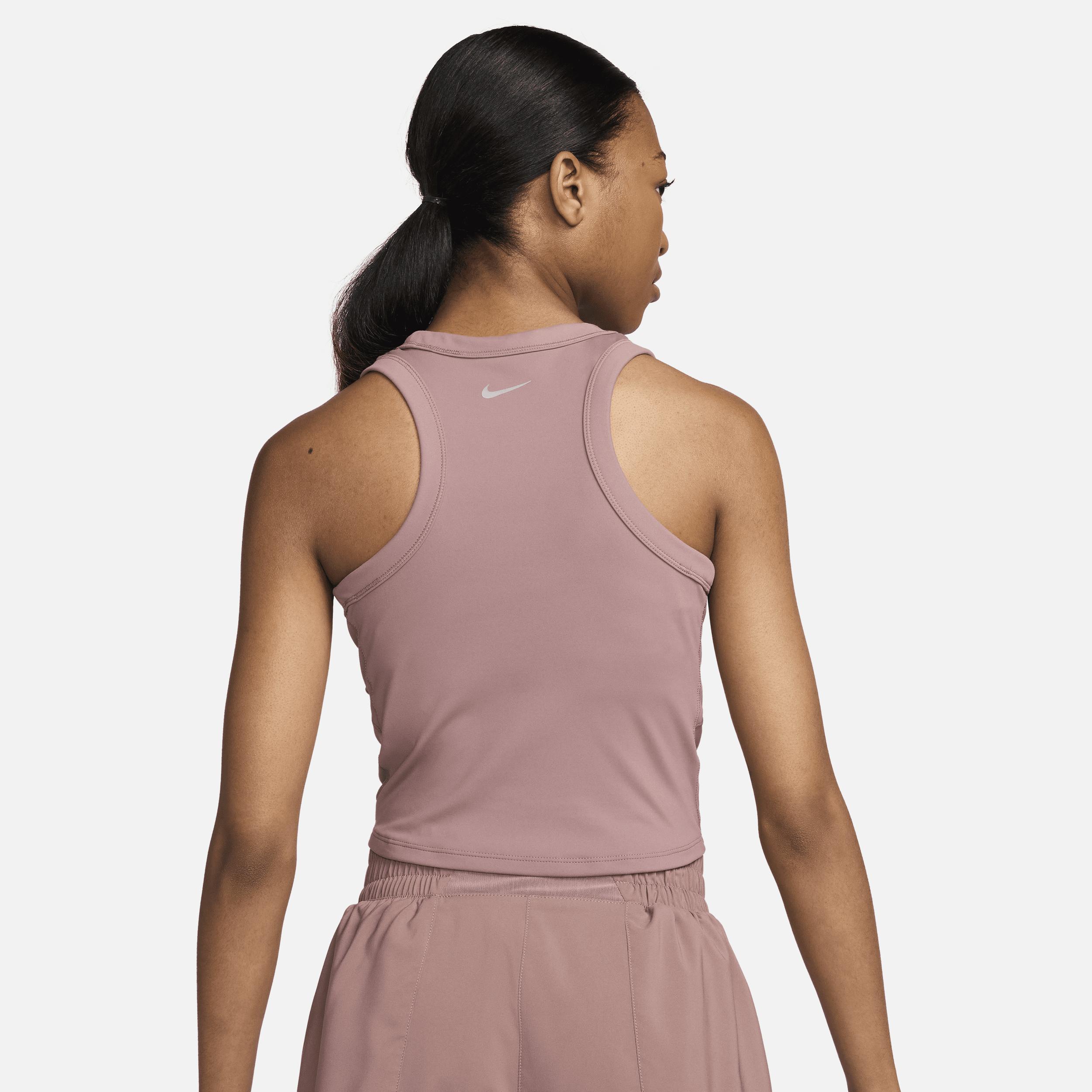 Nike Women's One Fitted Dri-FIT Cropped Tank Top Product Image