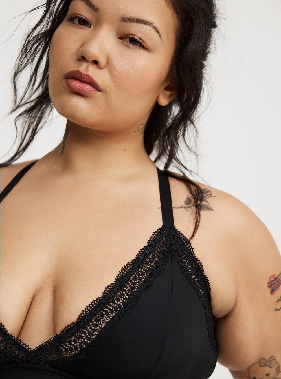Lightly Lined Triangle Bralette Product Image