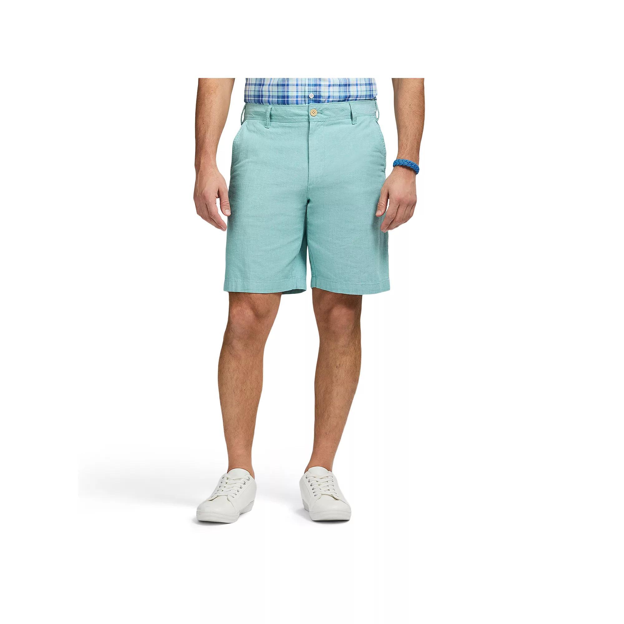 Men's IZOD Classic Chambray Flat Front Shorts,  Product Image