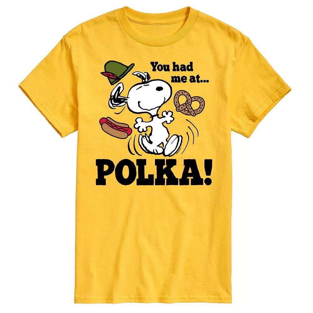 Men's Peanuts You Had Me At Polka Graphic Tee,  Product Image