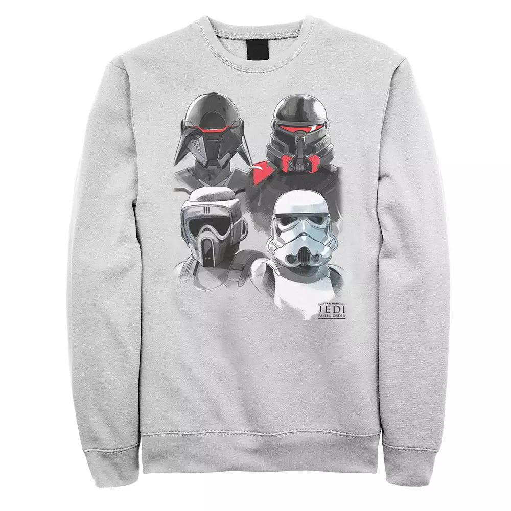 Men's Star Wars Jedi Fallen Imperial Fighter Collage Sweatshirt,  Product Image
