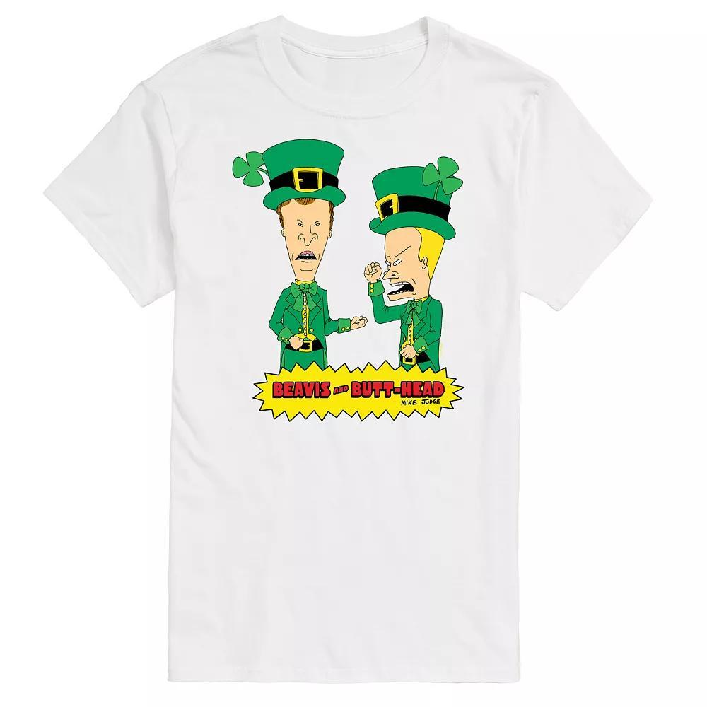 Men's Beavis And Butthead St. Patrick's Day Tee,  Product Image