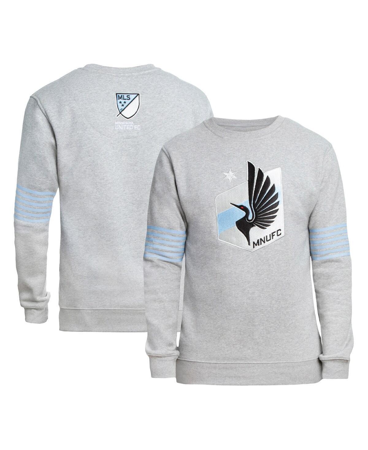 Mens Grungy Gentleman Gray Minnesota United Fc Pullover Sweatshirt Product Image