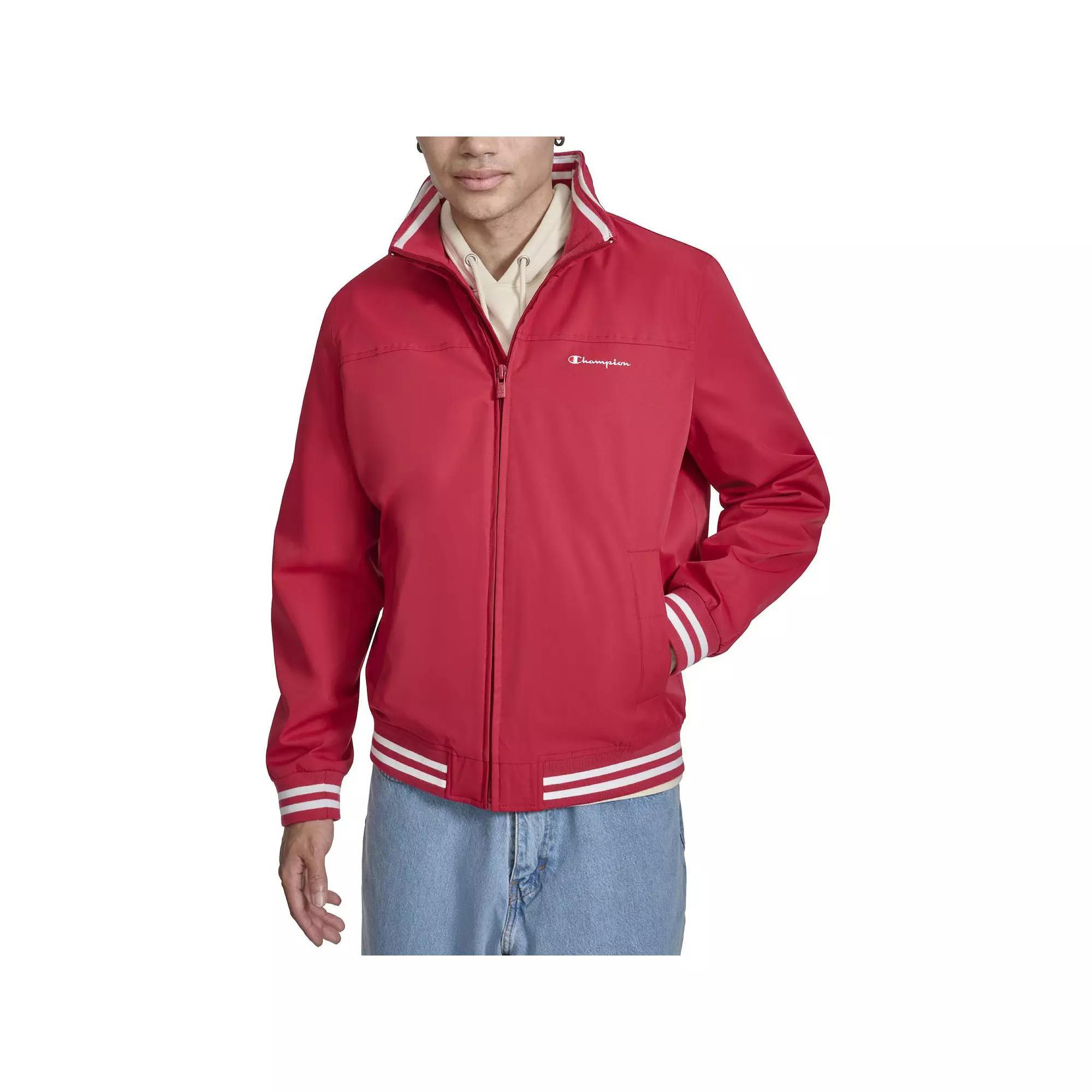Men's Champion® Varsity Bomber Jacket with Stand Collar,  Product Image