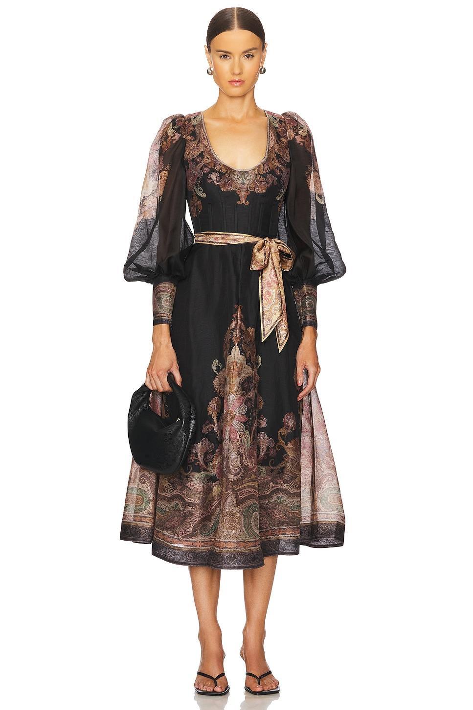 Illustration Structured Dress Zimmermann Product Image