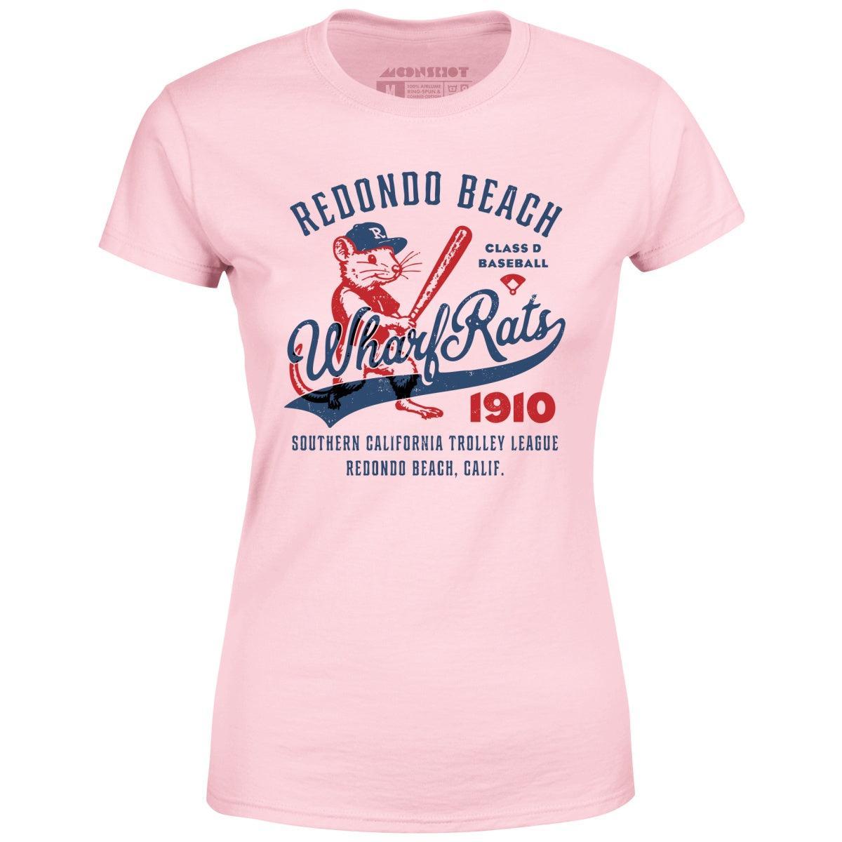Redondo Beach Wharf Rats - California - Vintage Defunct Baseball Teams - Women's T-Shirt Female Product Image