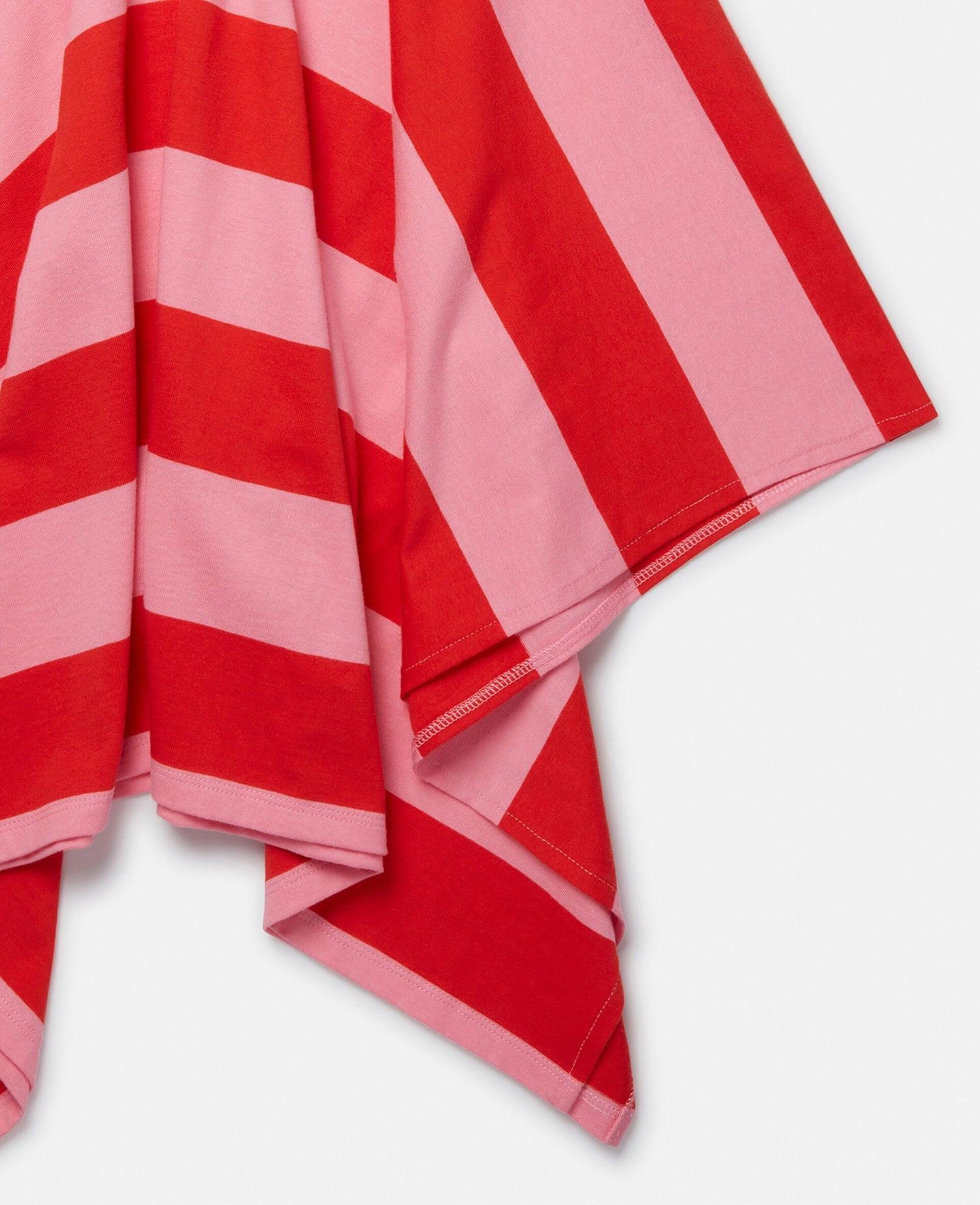 Stella McCartney Striped Dress With Stella Logo Tape Product Image