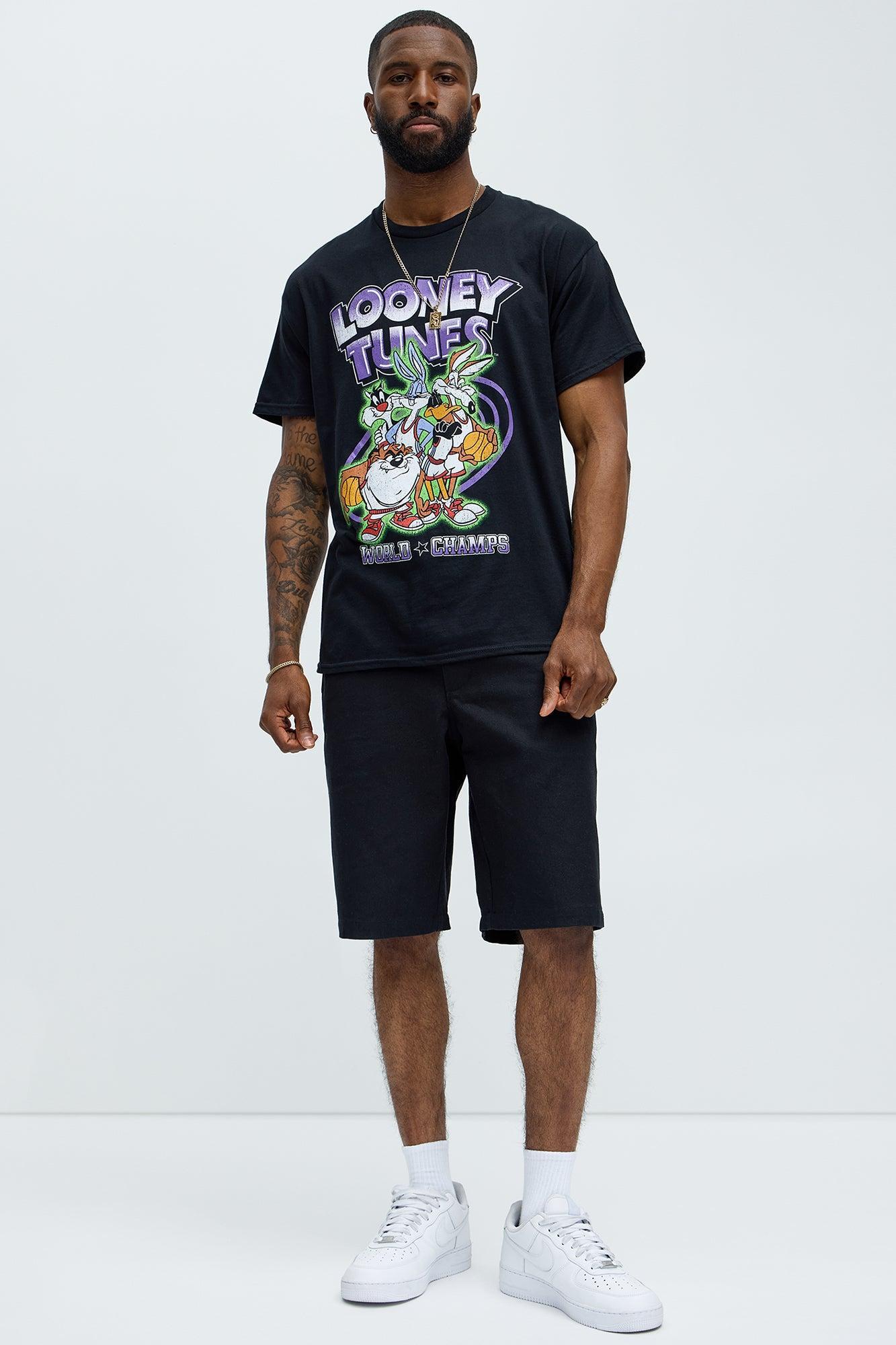 Looney Tunes Champion Squad Short Sleeve Tee - Black Product Image