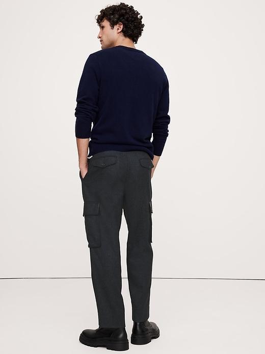 Italian Flannel Pull-On Cargo Pant Product Image