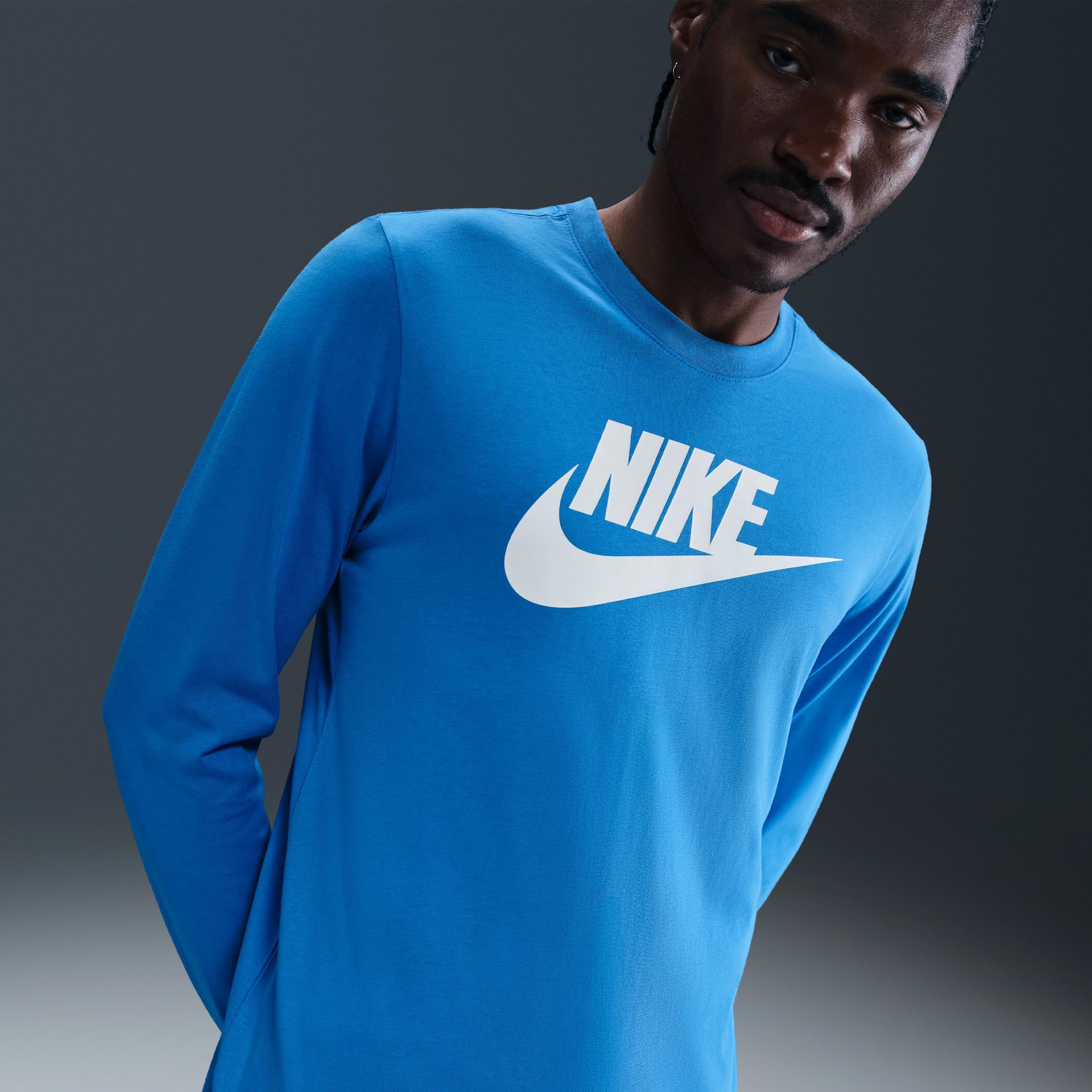 Mens Nike Sportswear Long-Sleeve T-Shirt | CI6291-435 Product Image