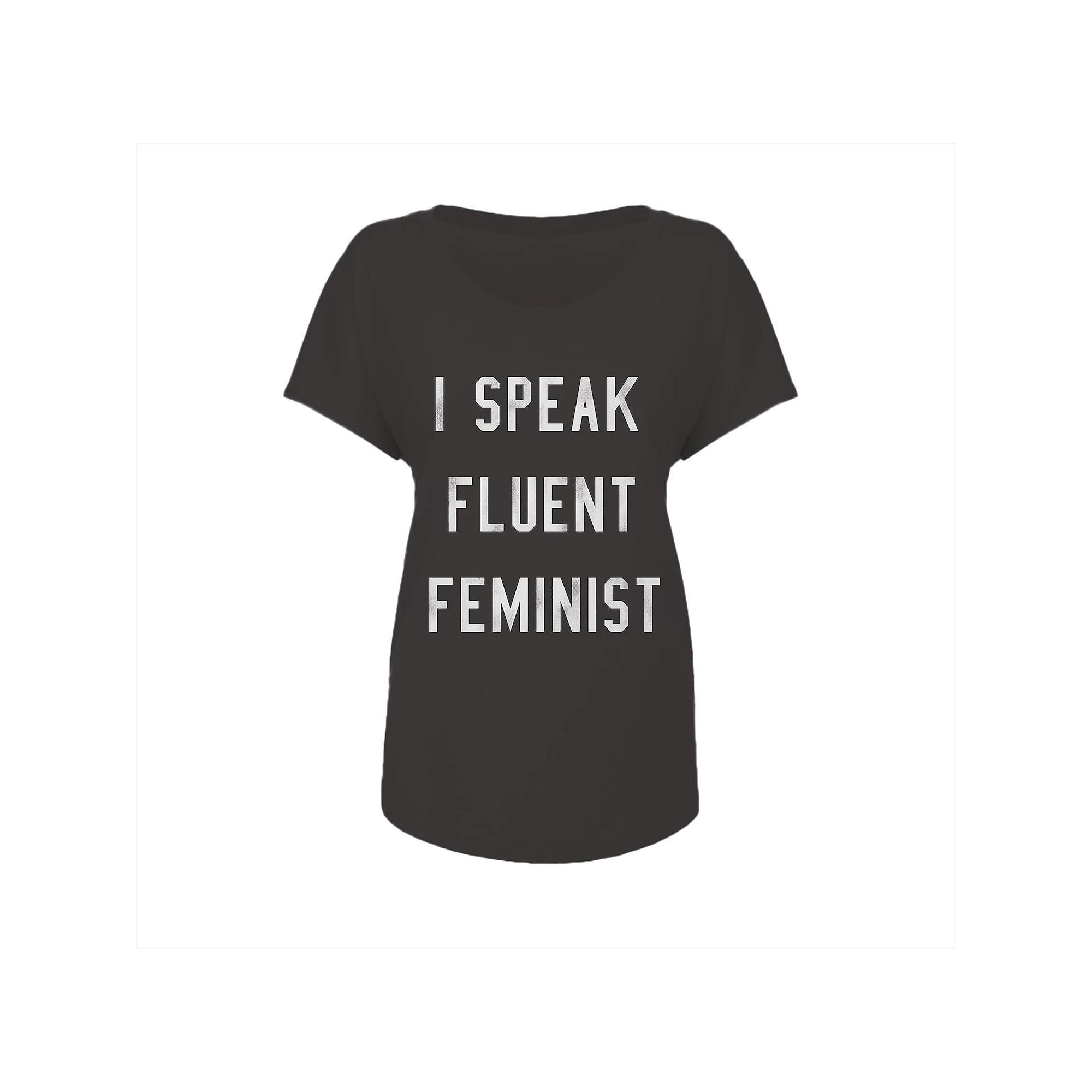 Junior's Grayson Threads Speak Fluent Graphic Tee, Women's,  Product Image
