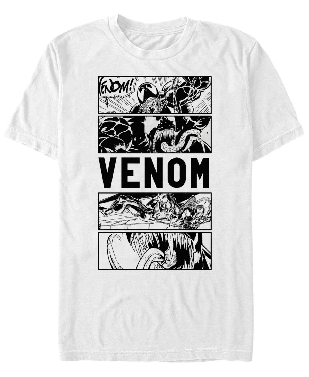 Men's Marvel Retro Venom Panel Tee, Size: Medium, White Product Image