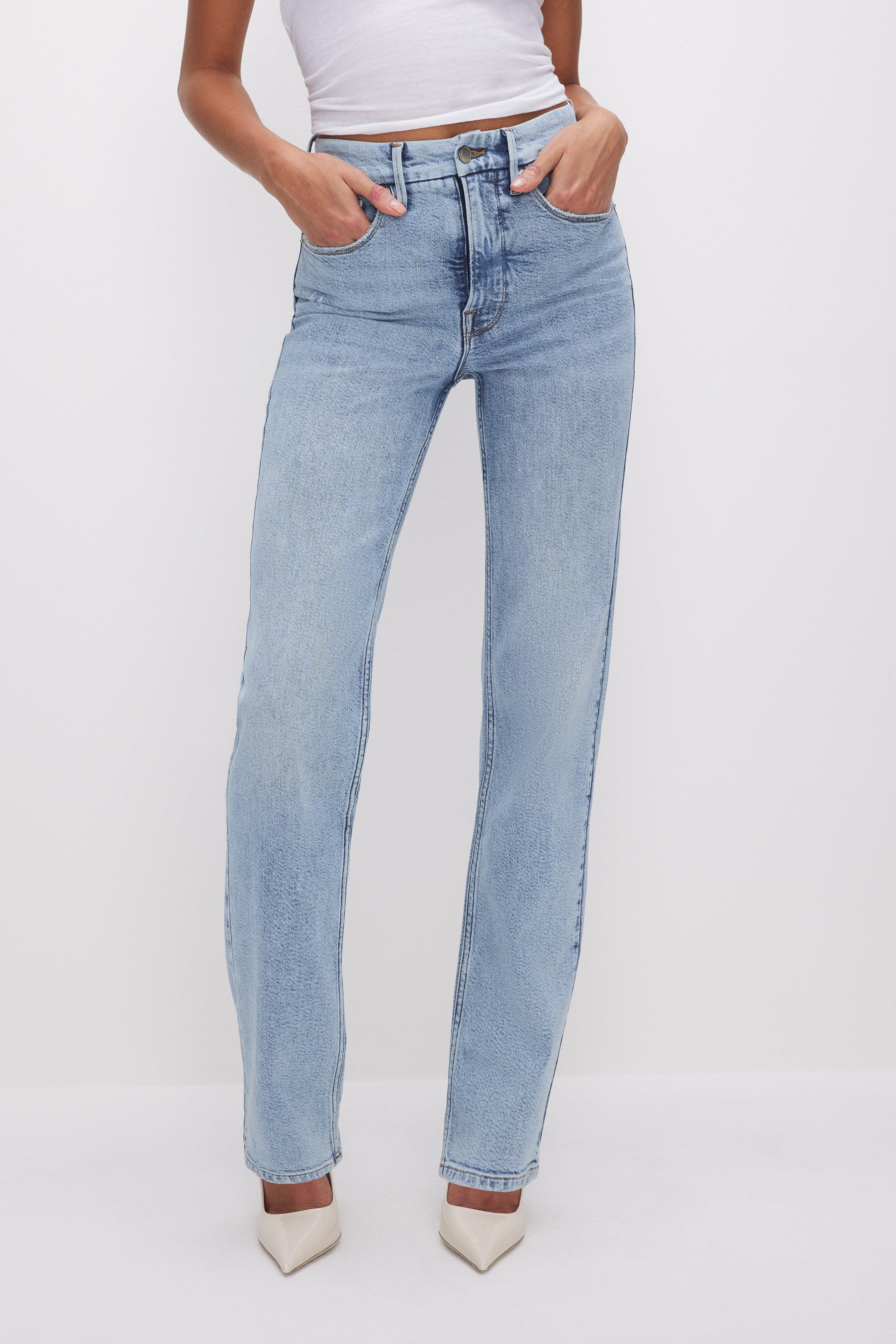 GOOD ICON STRAIGHT JEANS | INDIGO606 Product Image