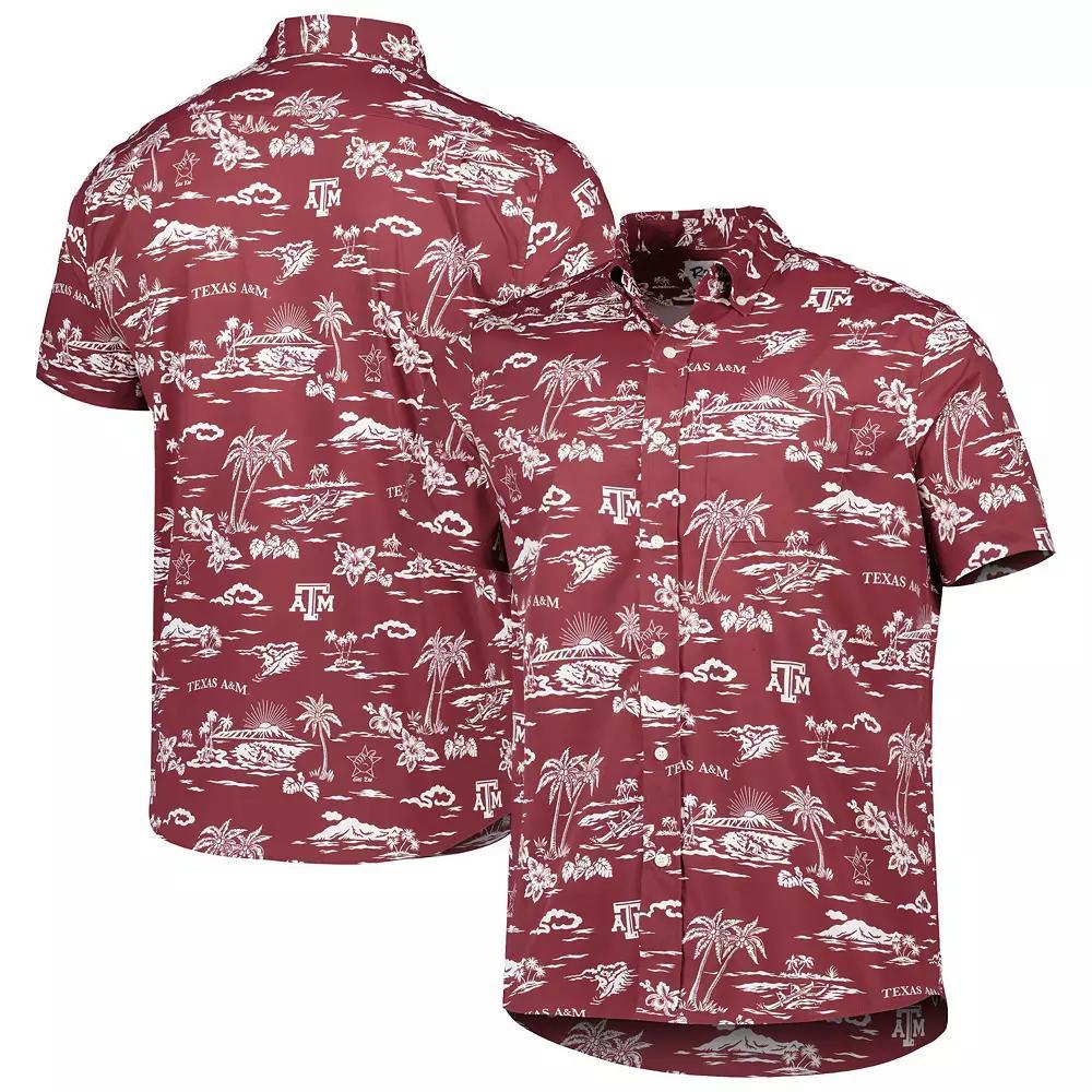 Men's Reyn Spooner Maroon Texas A&M Aggies Classic Button-Down Shirt, Size: XL, Red Product Image