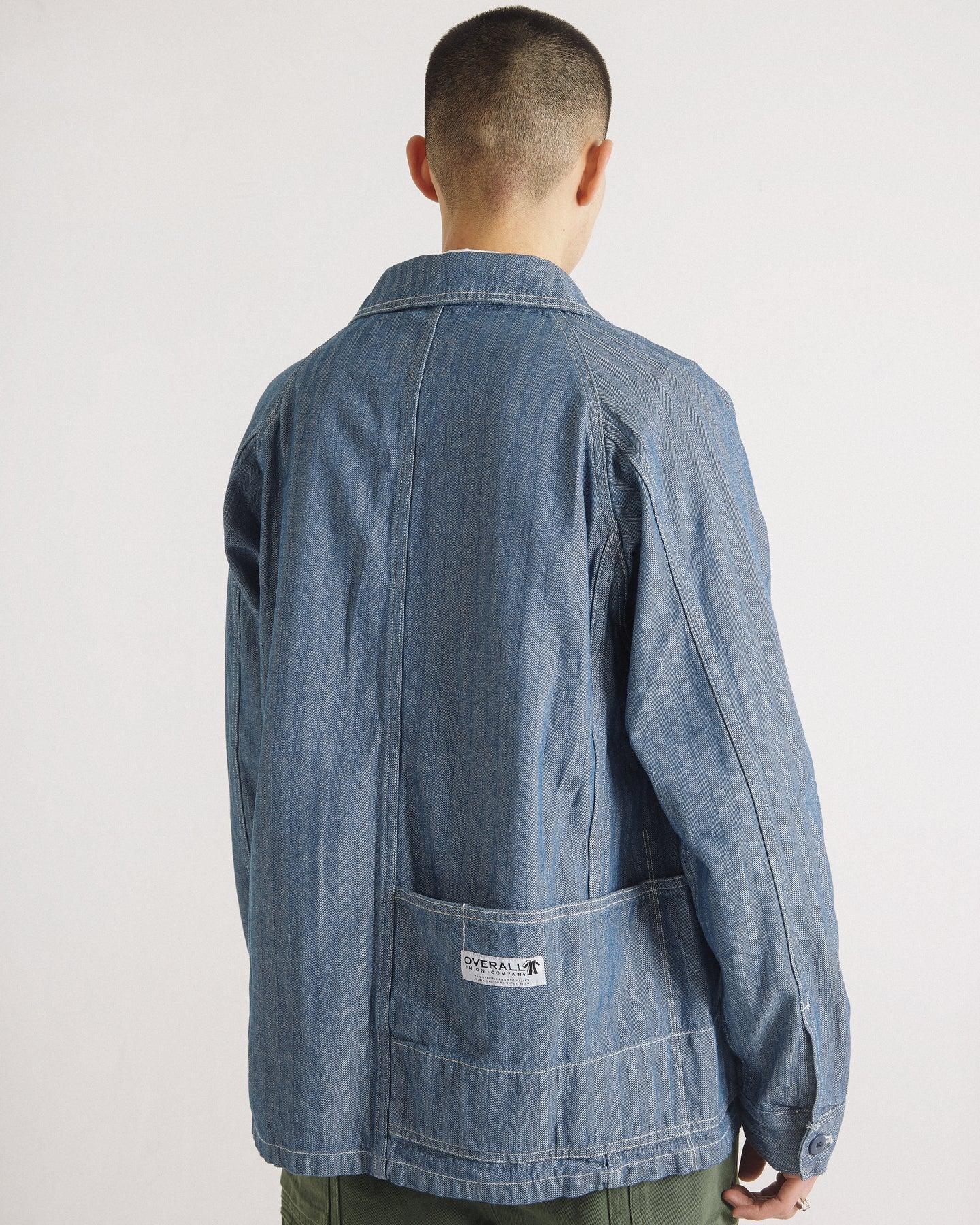 Overall Union - Workshop Chore Coat - Denim Product Image