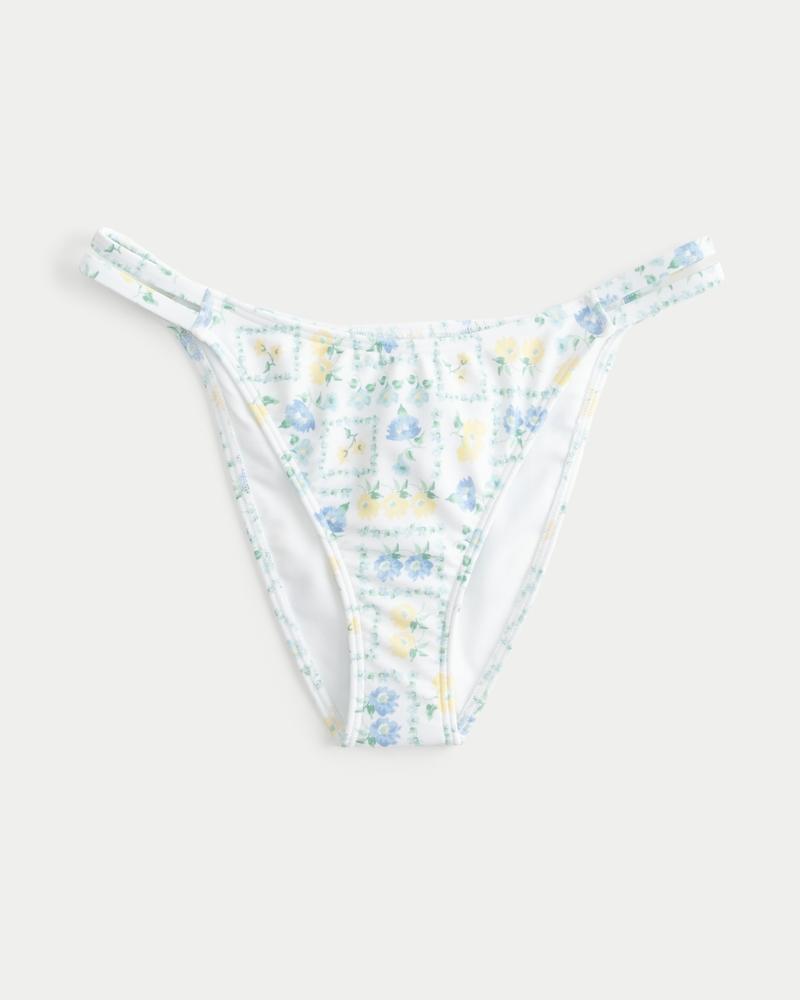 Double Strap Cheeky Bikini Bottom Product Image