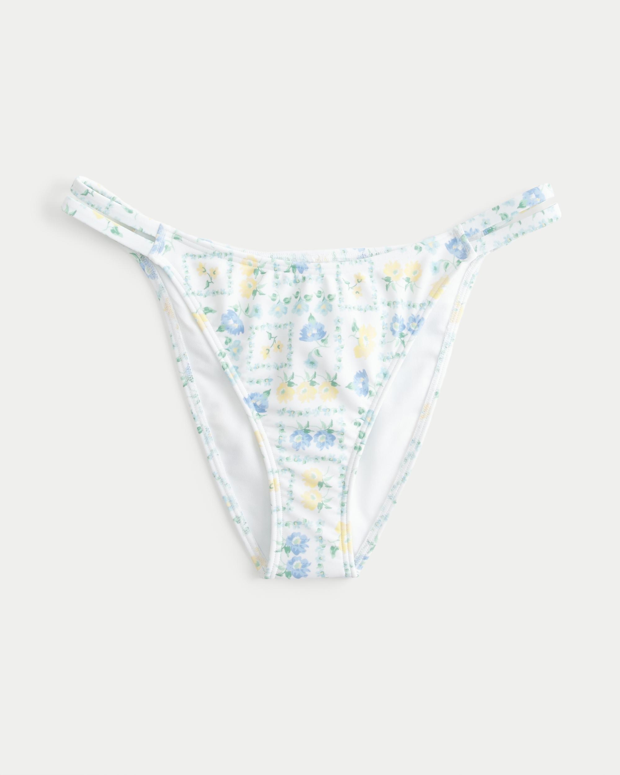 Double Strap Cheeky Bikini Bottom Product Image