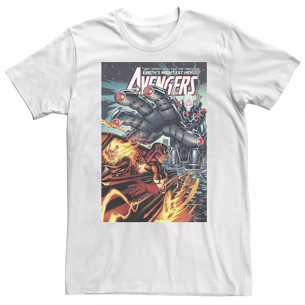 Big & Tall Marvel Avengers Loki Comic Cover Tee, Men's,  Product Image