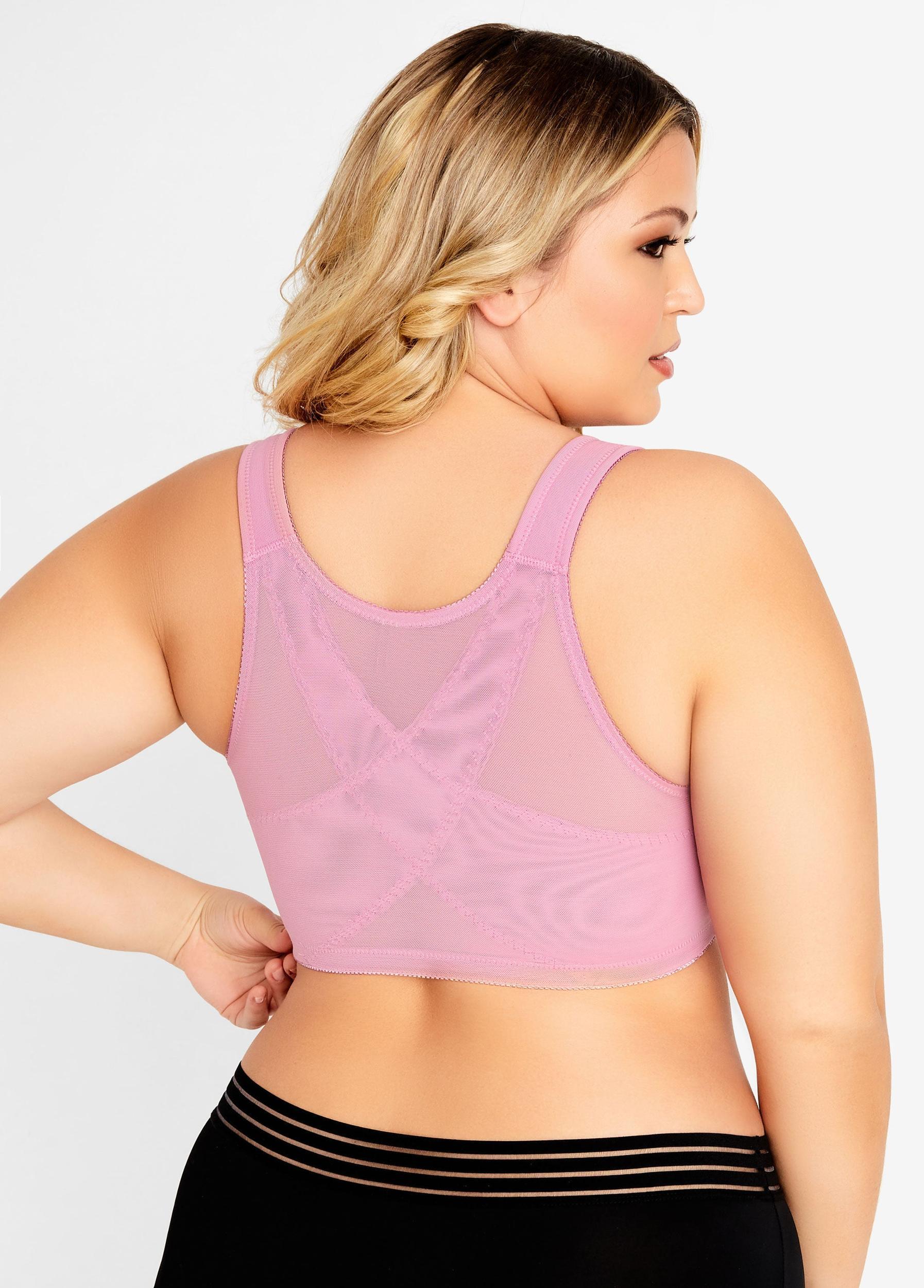 Front Close Wireless Posture Bra Product Image