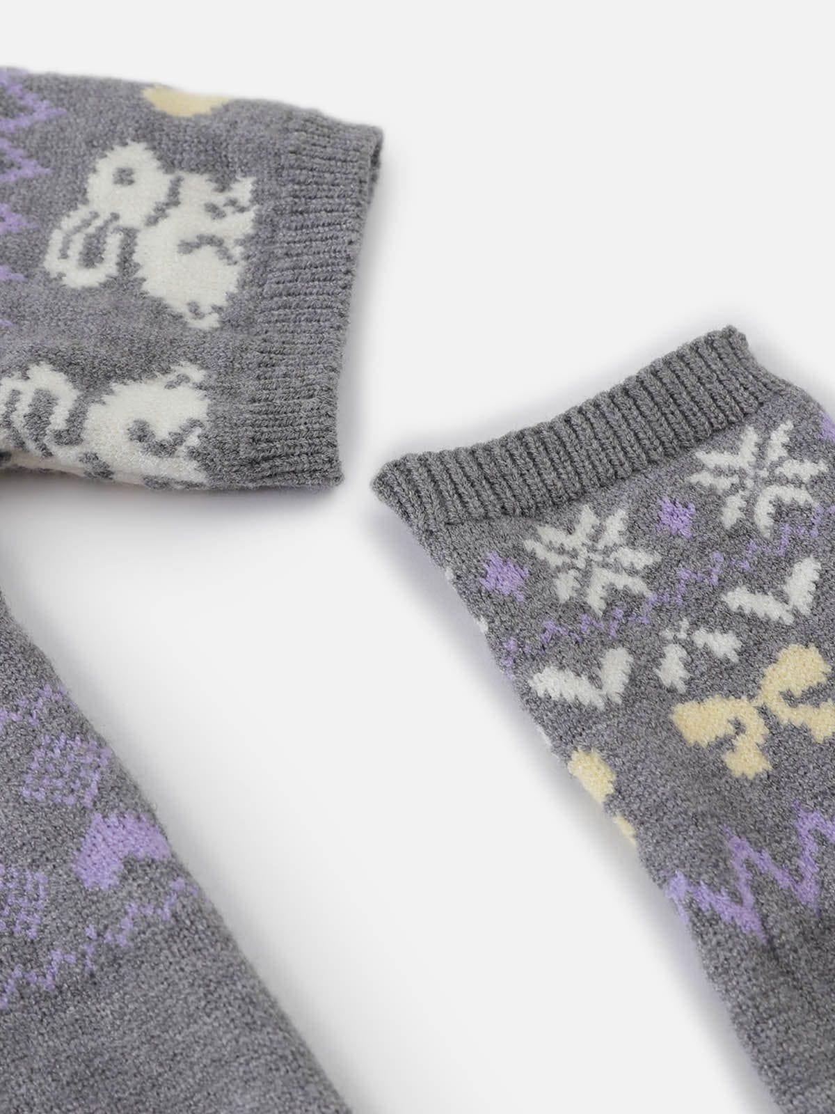 Aelfric Eden Fair Isle Graphic Knit Tee Female Product Image