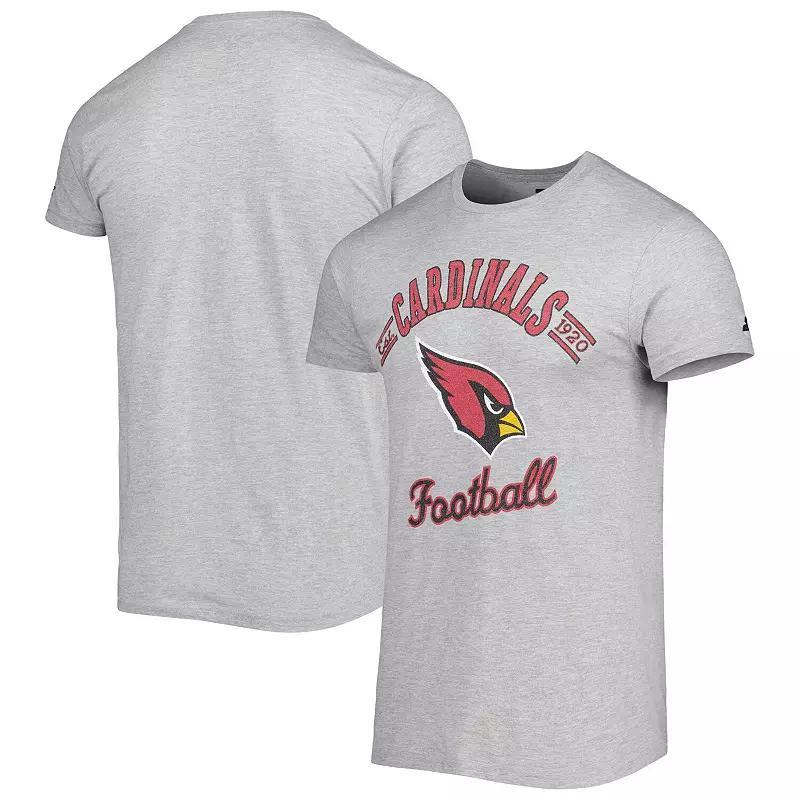 Men's Starter Heathered Gray Arizona Cardinals Prime Time T-Shirt, Size: Medium, Grey Product Image