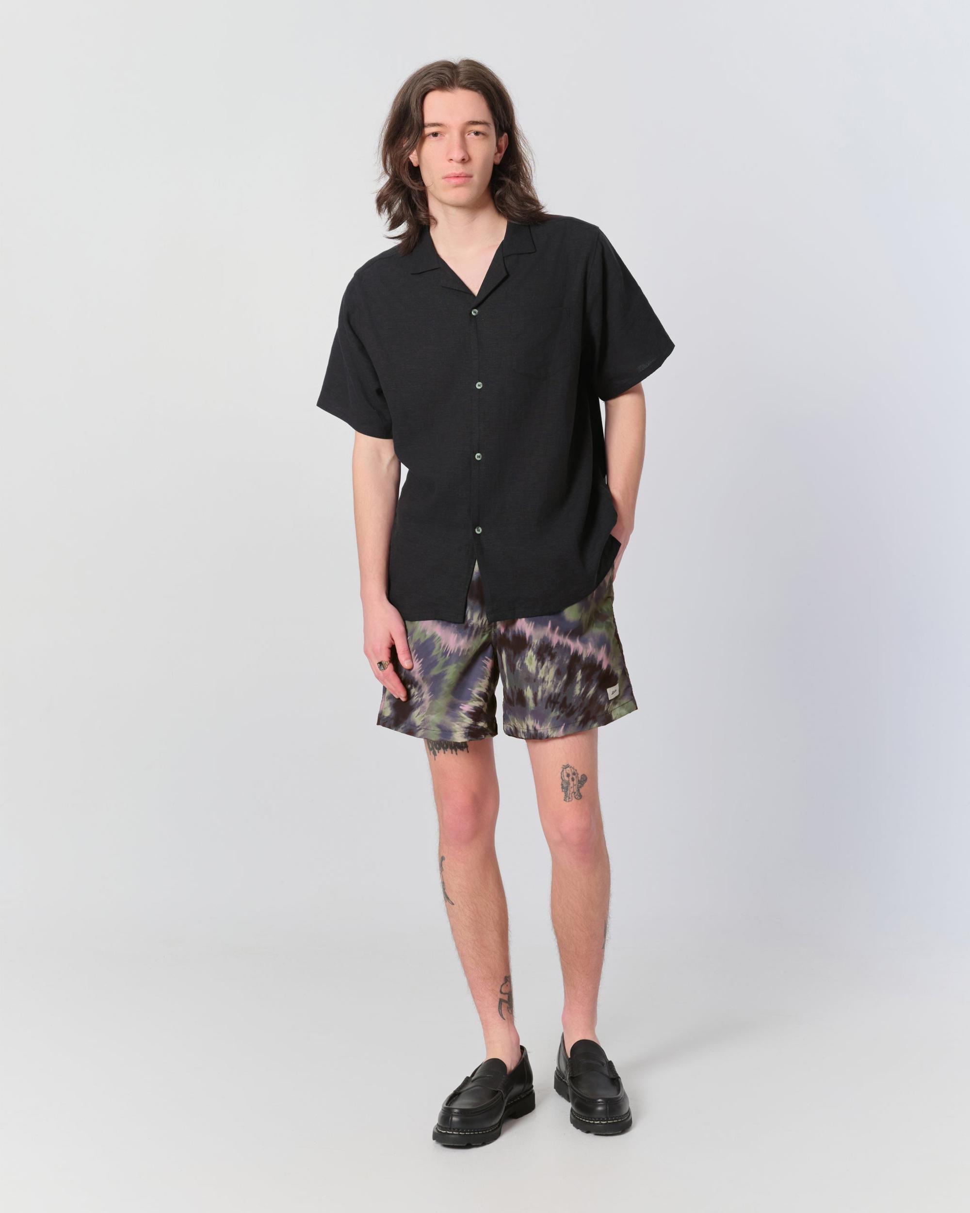 Fig Swirl Swim Trunk Product Image