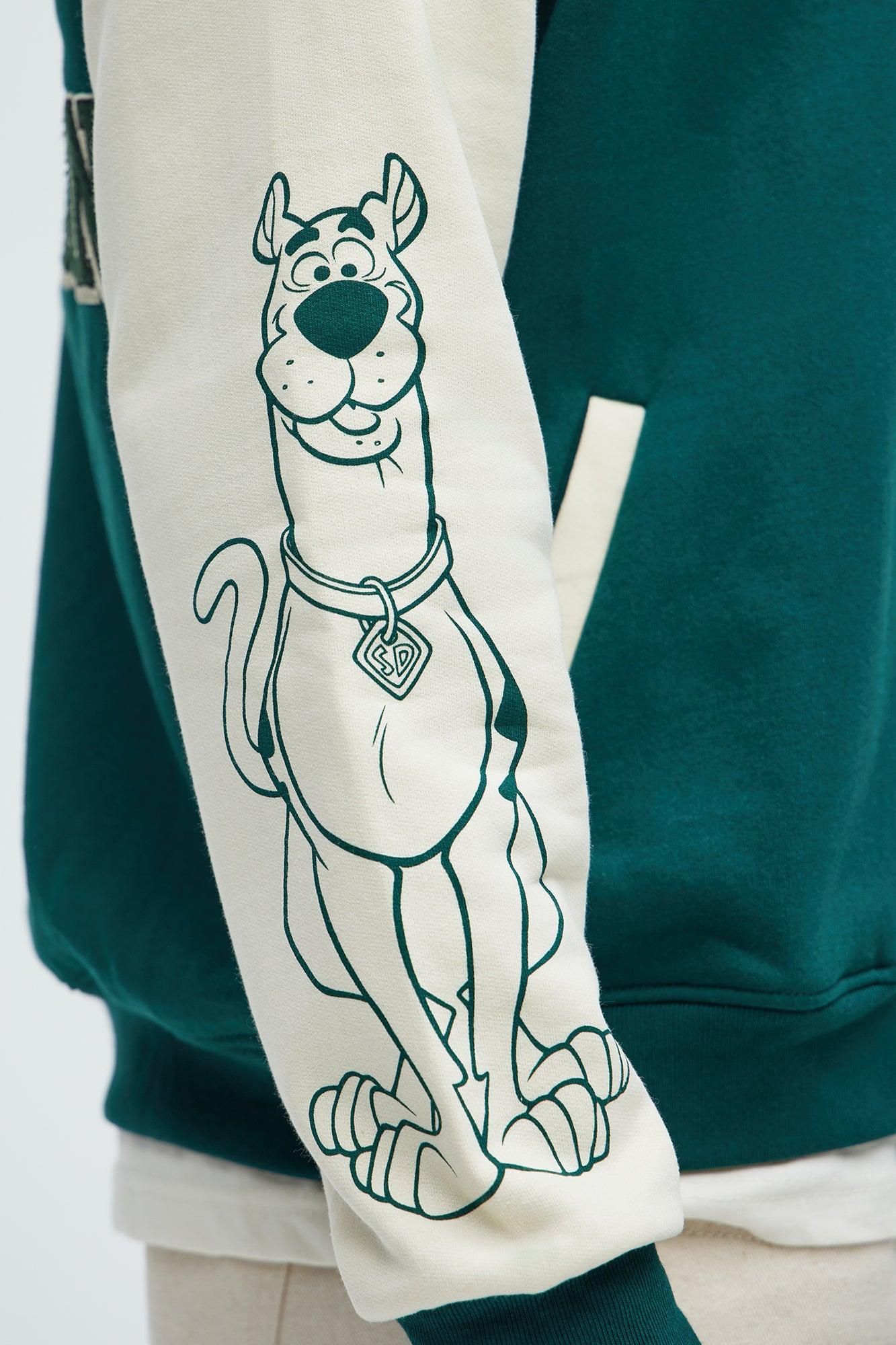 Scooby Doo Mystery Machine Varsity Jacket - Green/combo Product Image