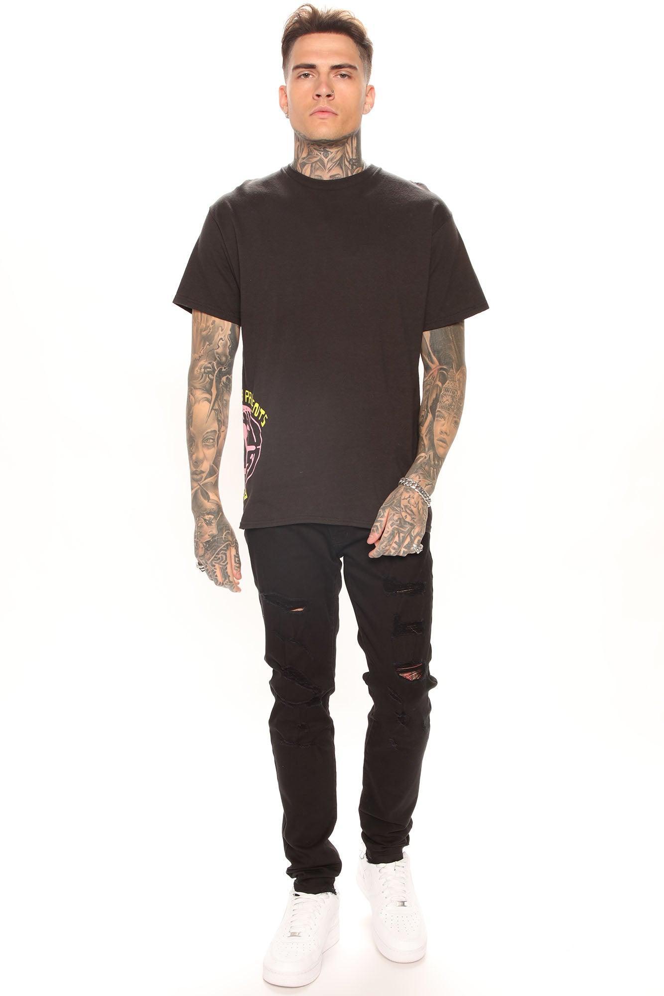 Love Utopia Short Sleeve Tee - Black Product Image