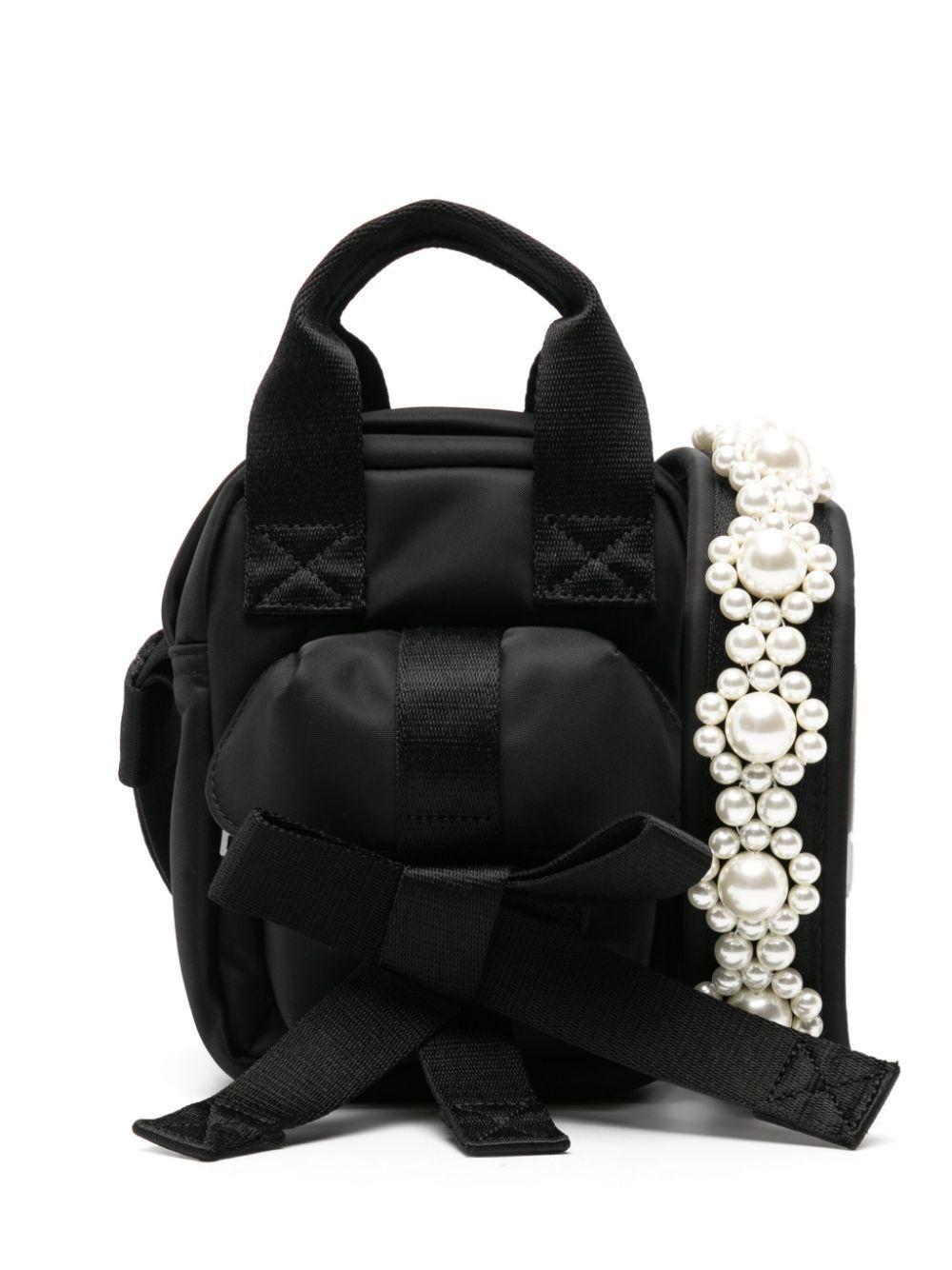 embellished bow crossbody bag Product Image