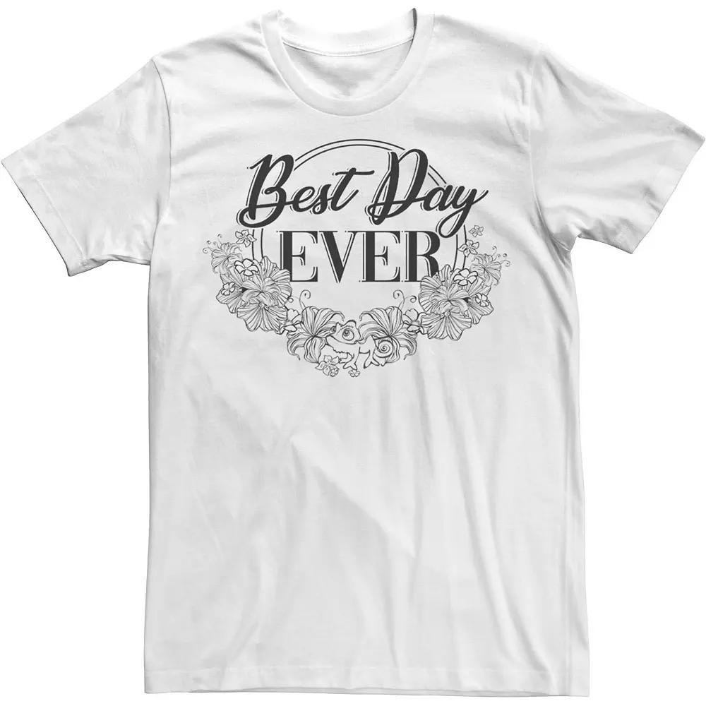Disney's Tangled Best Day Ever Floral Men's Tee,  Product Image