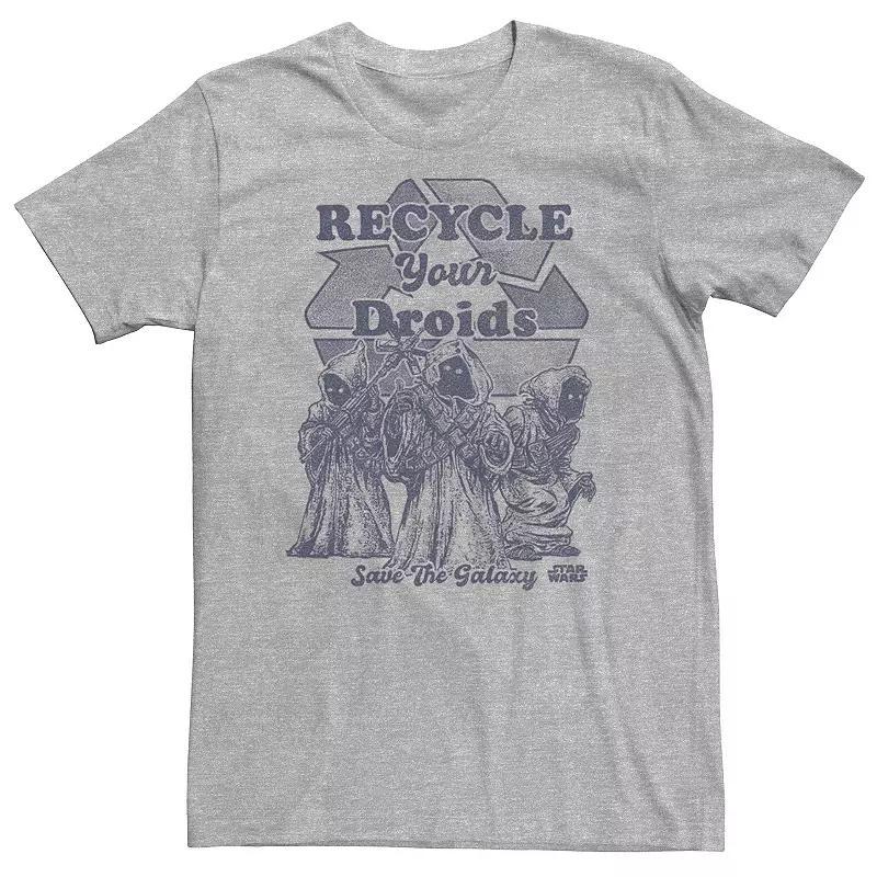 Men's Star Wars Jawas Recycle Your Droids Save The Galaxy Portrait Graphic Tee,  Product Image