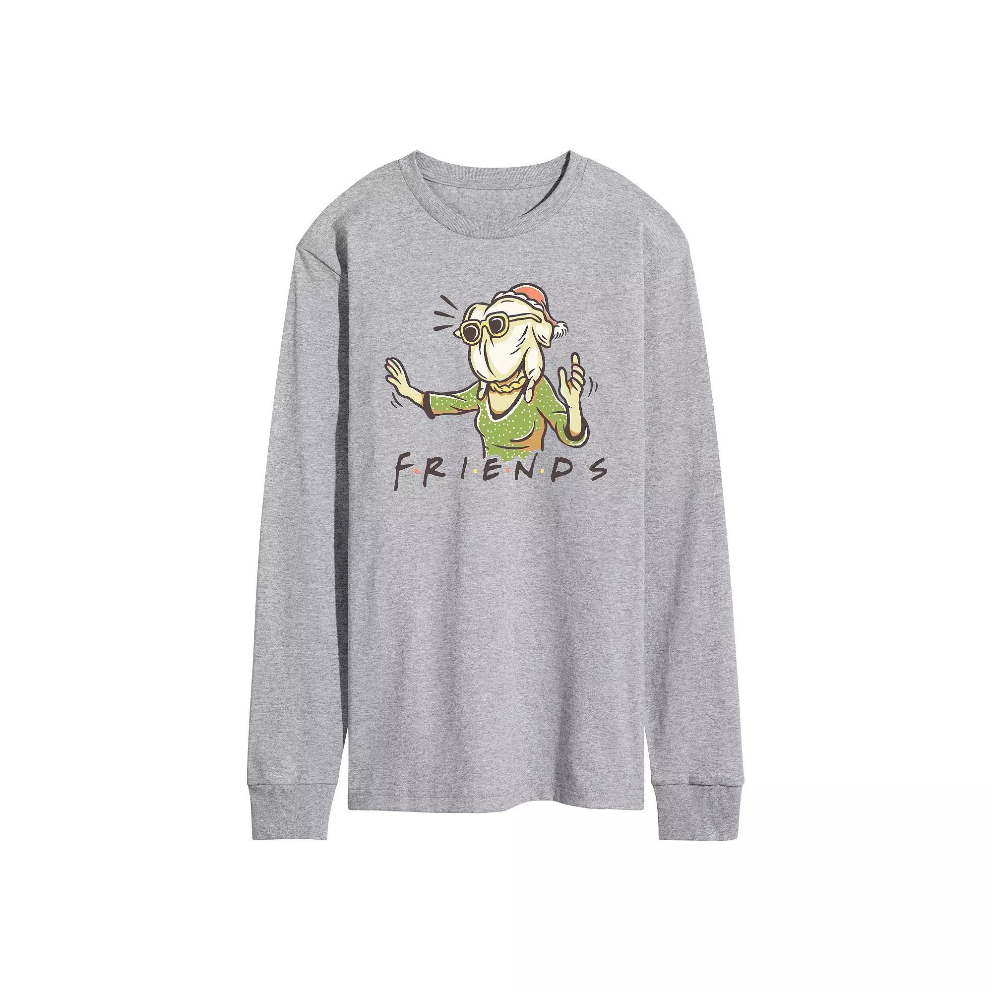 Men's Friends Phoebe Logo Long Sleeve Graphic Tee,  Product Image