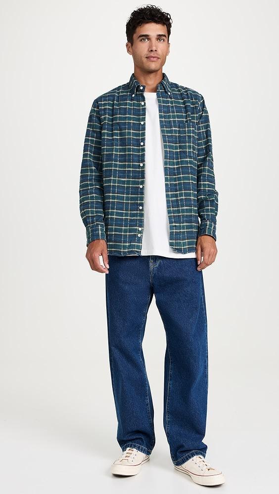 Gitman Vintage Slubbed Twill Check Shirt | Shopbop Product Image