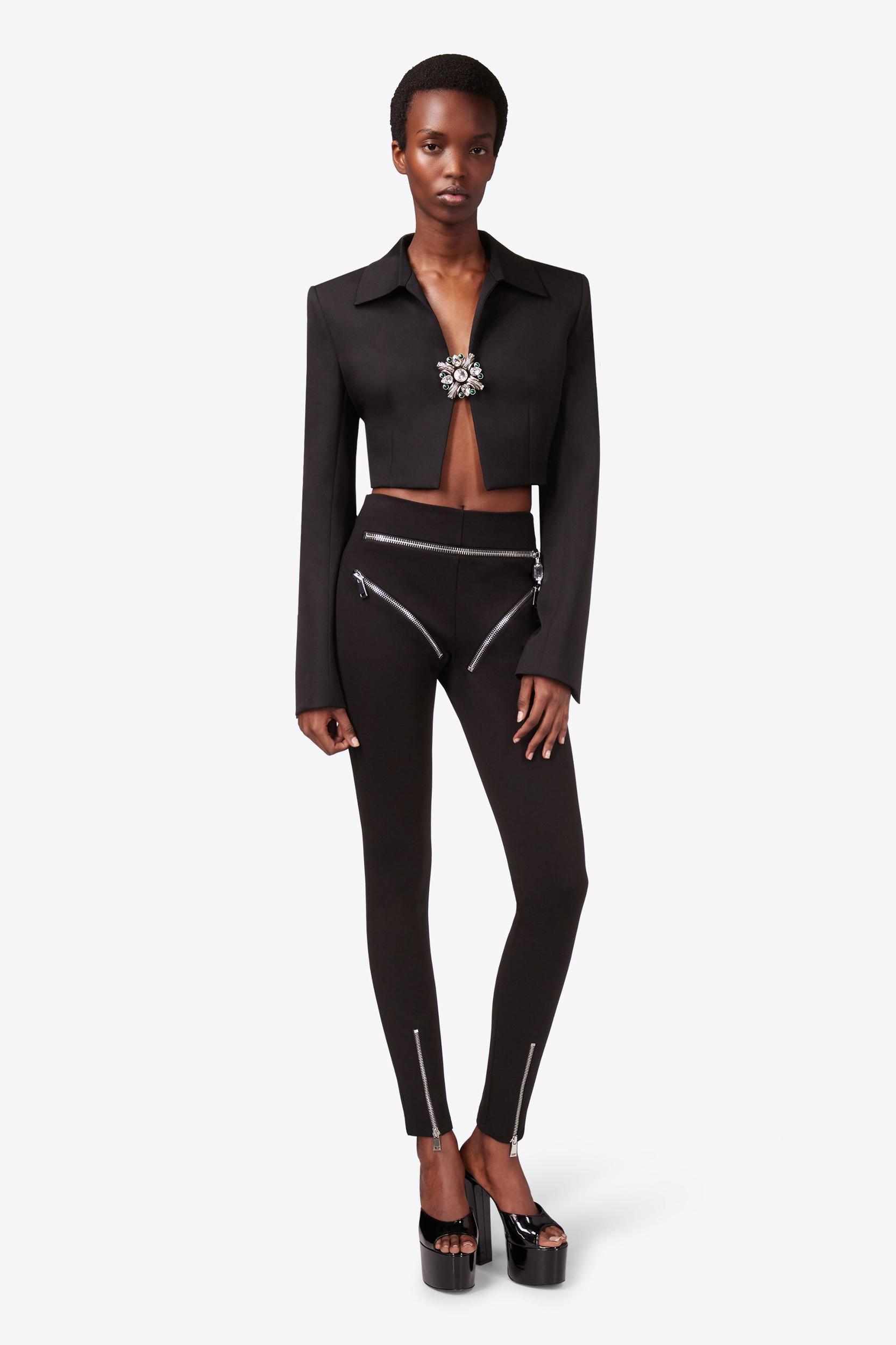 Zipper Brief Legging Product Image