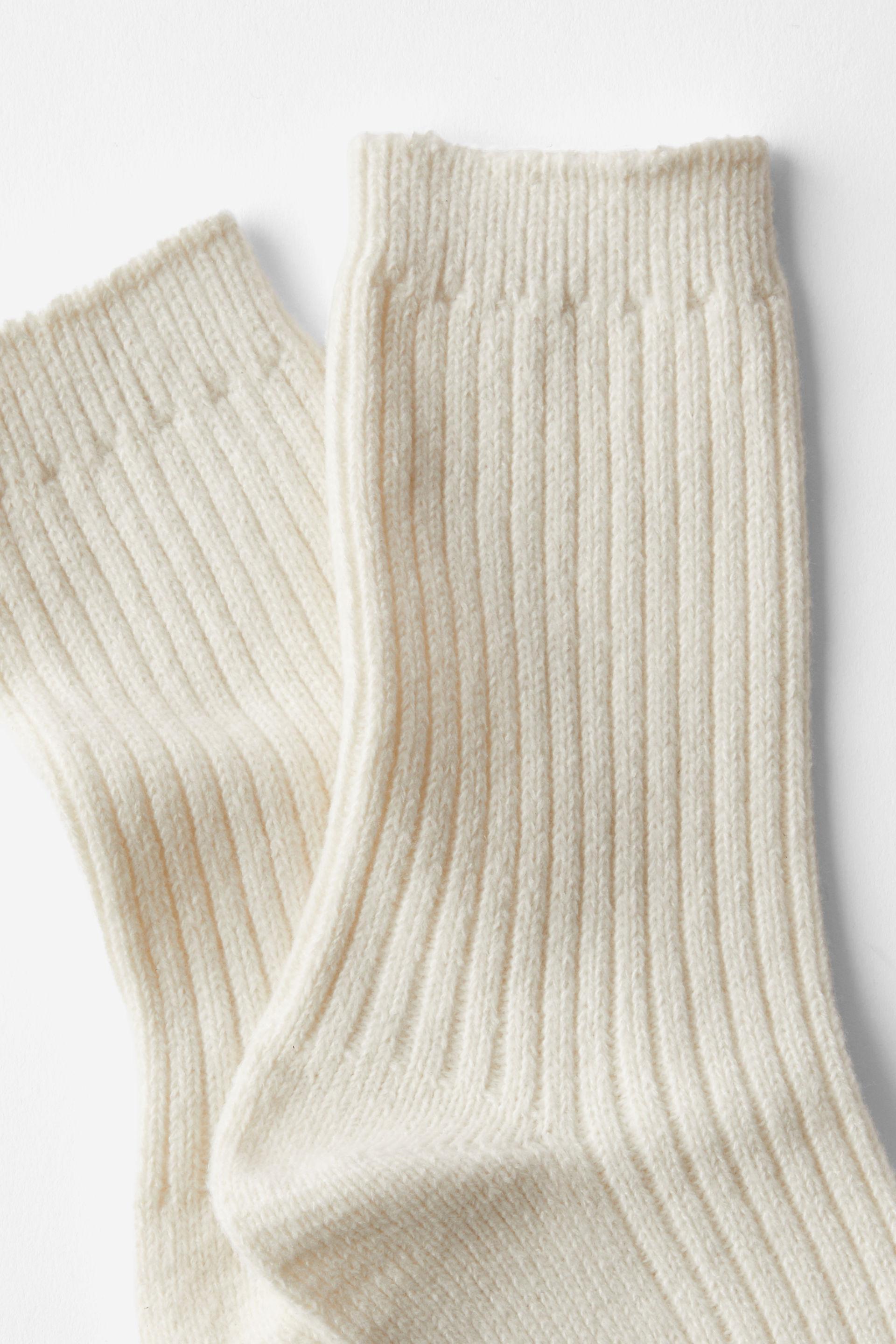 Classic Ribbed Cosy Crew Sock Product Image