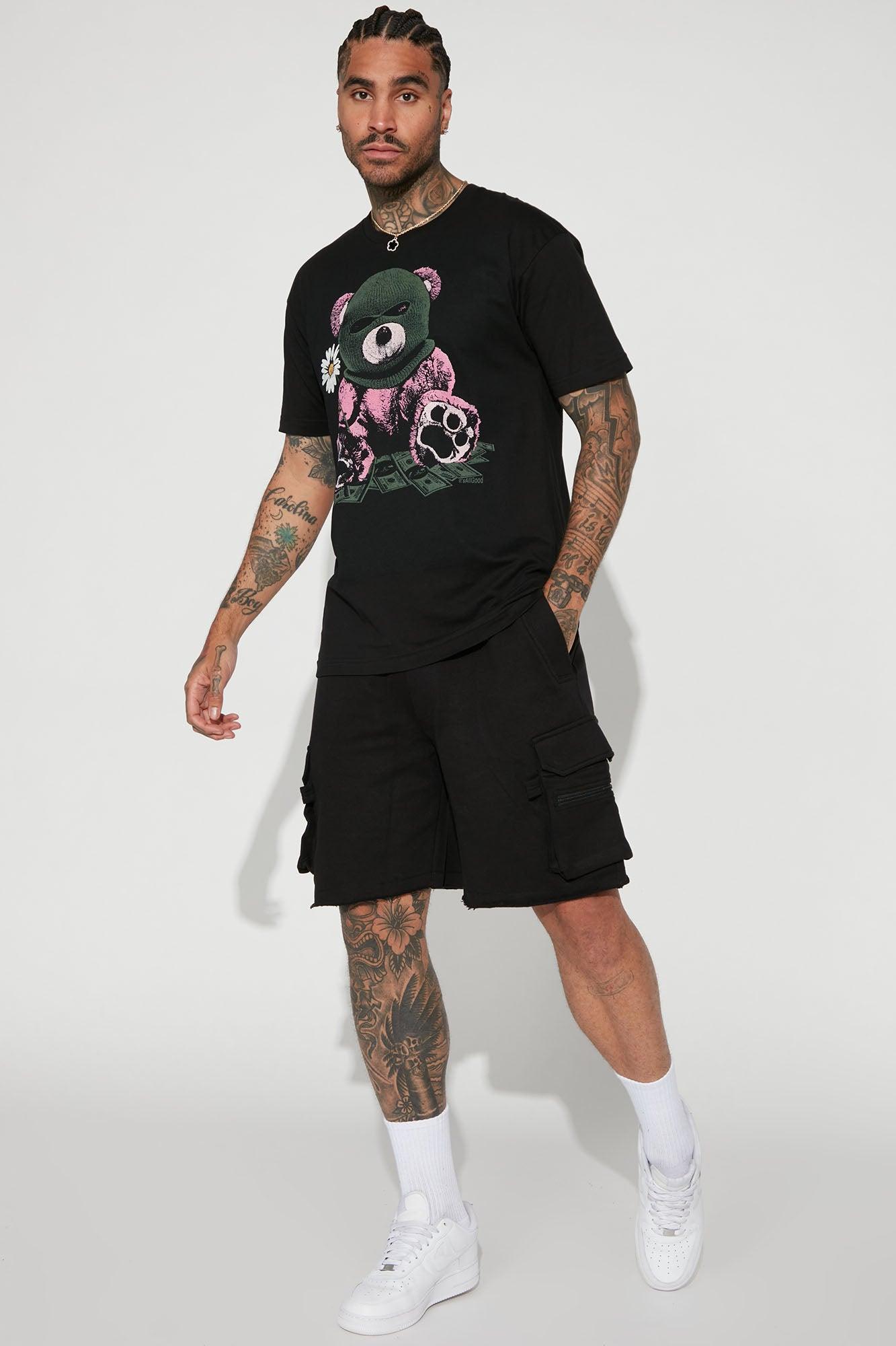 Bearly All Good Short Sleeve Tee - Black Product Image