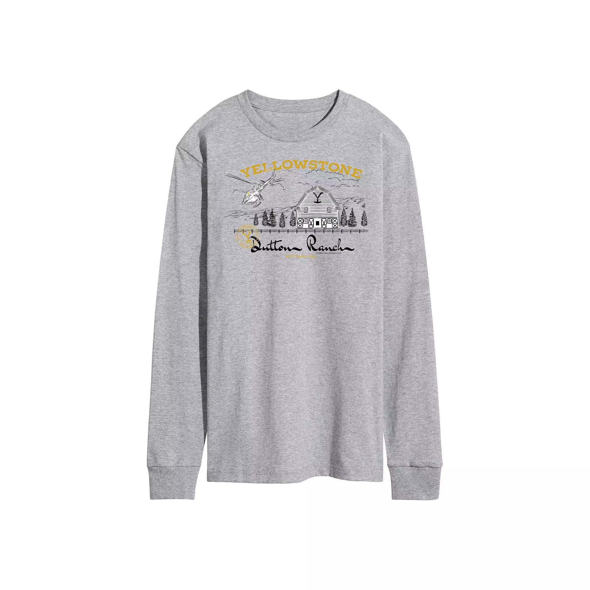 Men's Yellowstone Dutton Ranch Long Sleeve,  Product Image