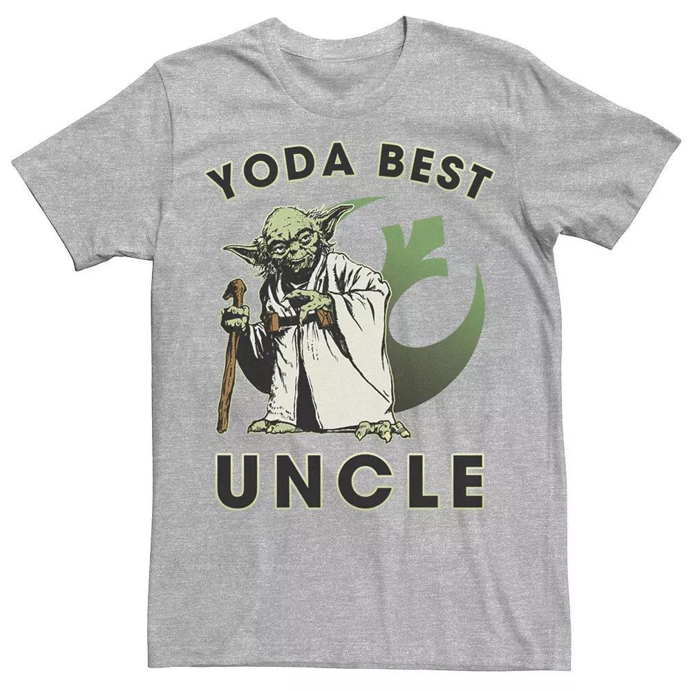 Men's Star Wars "Yoda Best Uncle" Rebel Logo Tee,  Product Image