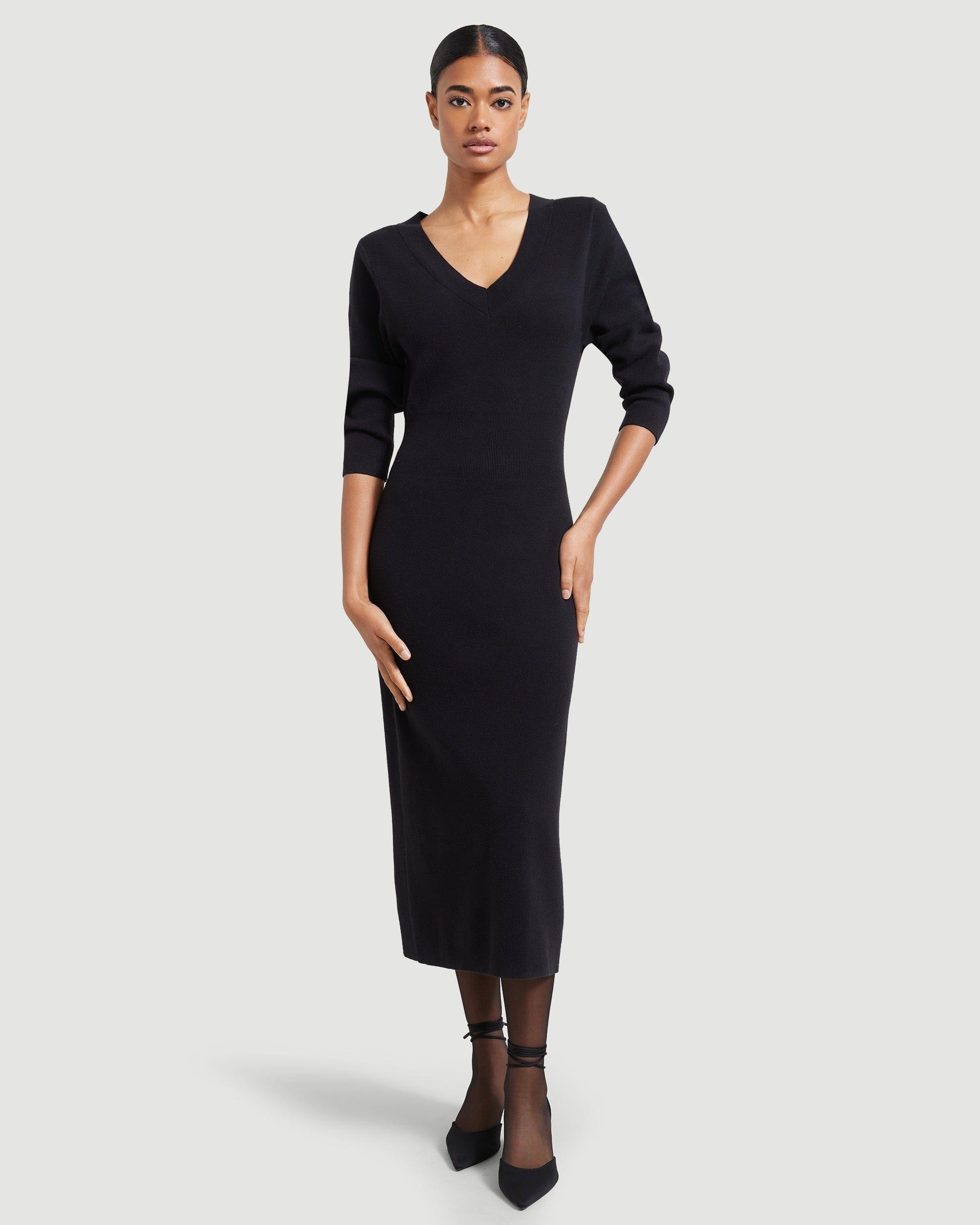 Brea Off-Shoulder Sweater Dress Product Image