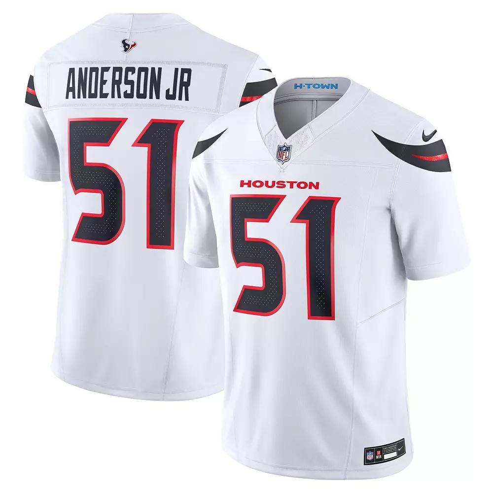 Men's Nike Will Anderson Jr. White Houston Texans Vapor F.U.S.E. Limited Jersey, Size: Small Product Image