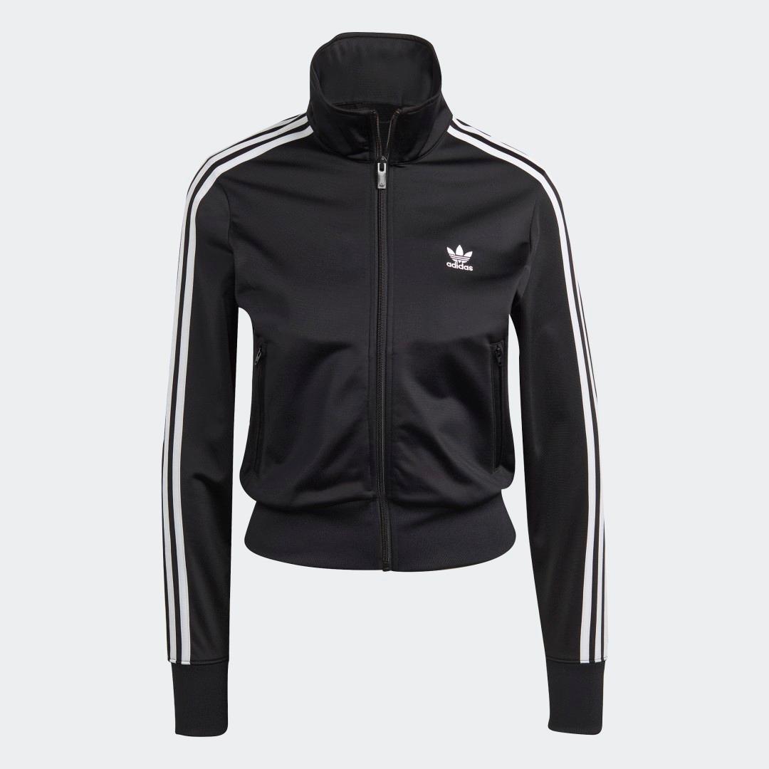 adidas Adicolor Classics Firebird Track Jacket Black L Womens Product Image