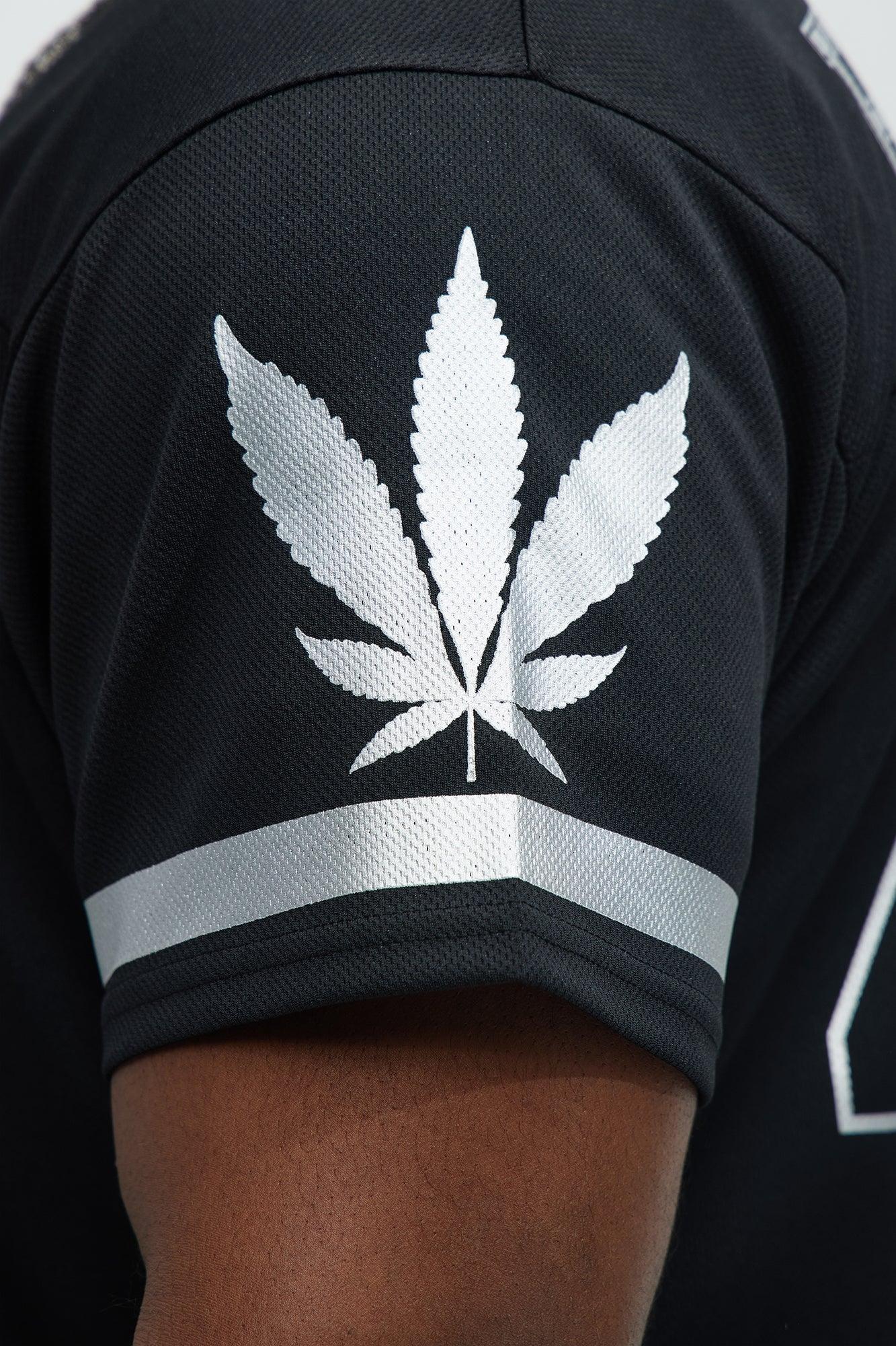 420 Mesh Football Jersey - Black Product Image
