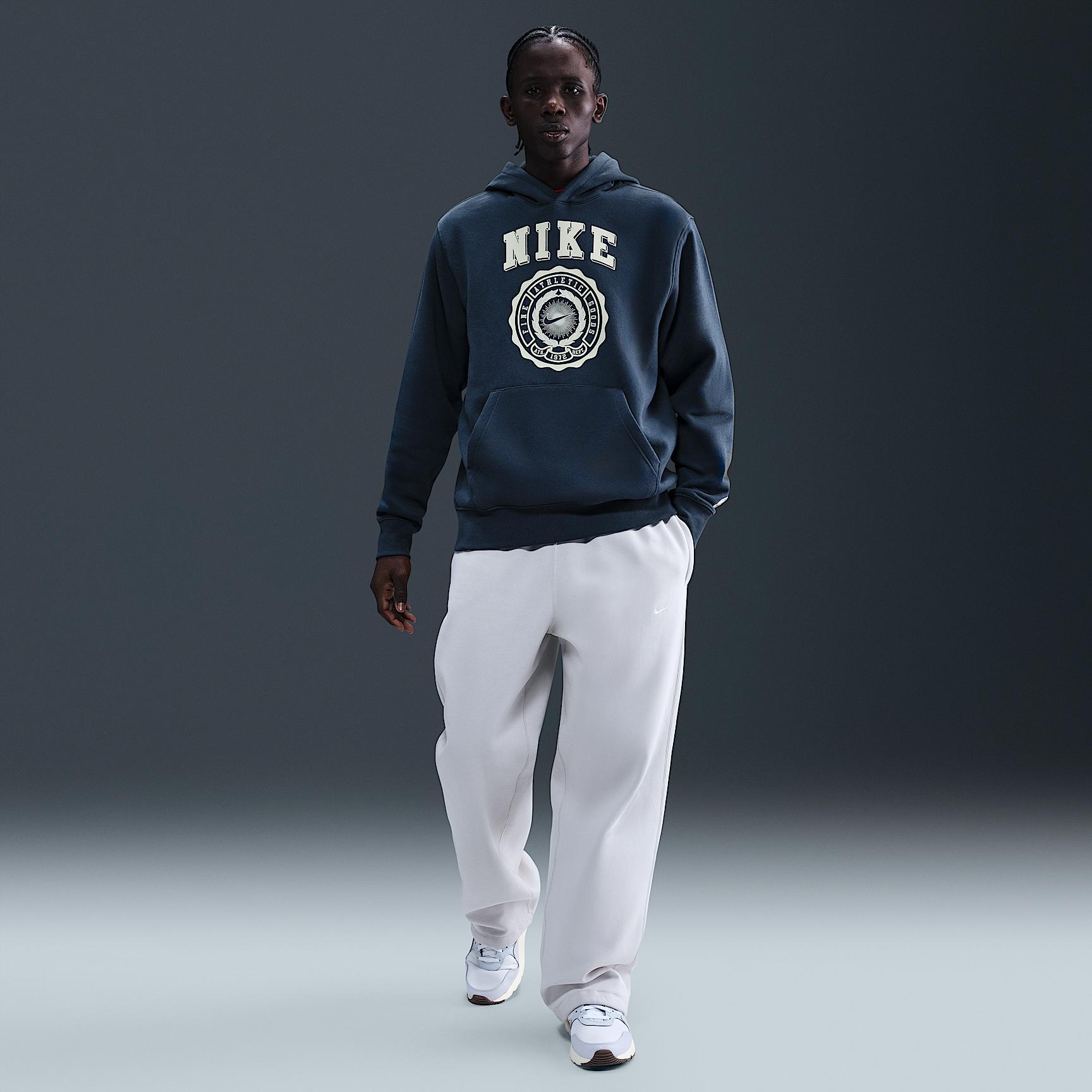 Nike Mens Club Pull-Over Fleece Hoodie | IH7548-437 Product Image